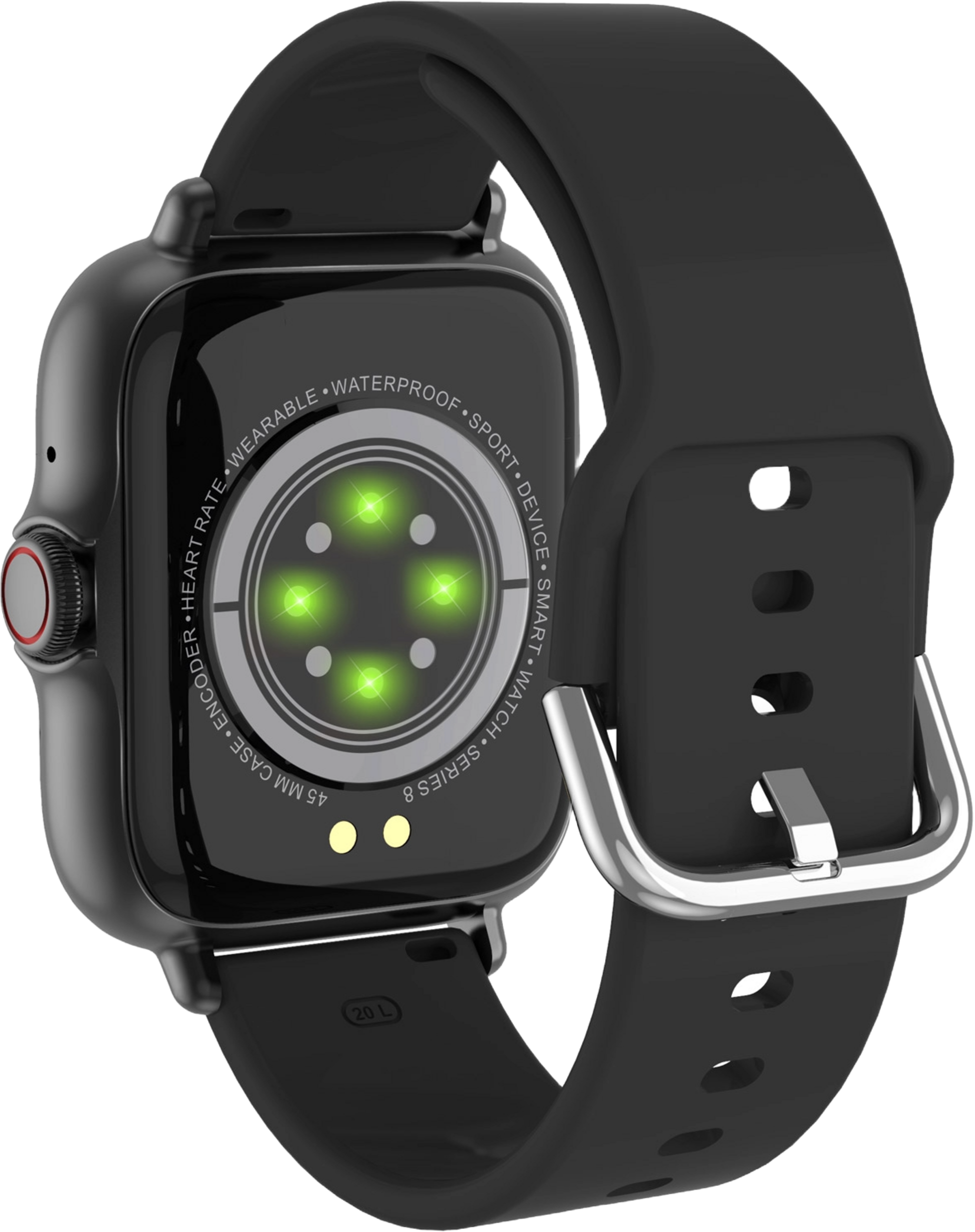 DENVER, Smartwatch 1,44" Display Hj&auml;rtsensor