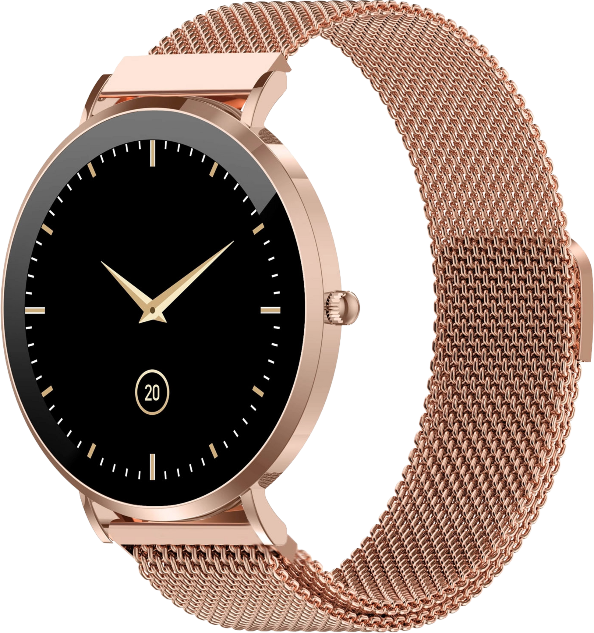 DENVER, Smartwatch Amoled H&auml;lsokoll Sport-l&auml;ge Swc-394s