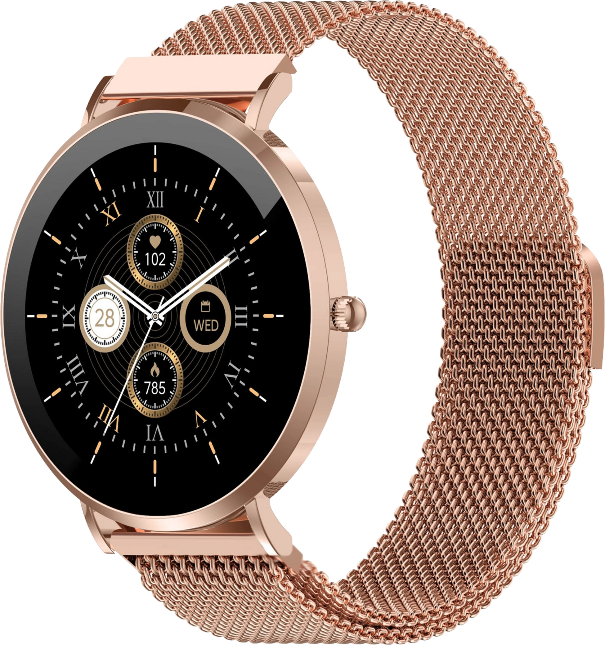 DENVER, Smartwatch Amoled H&auml;lsokoll Sport-l&auml;ge Swc-394s