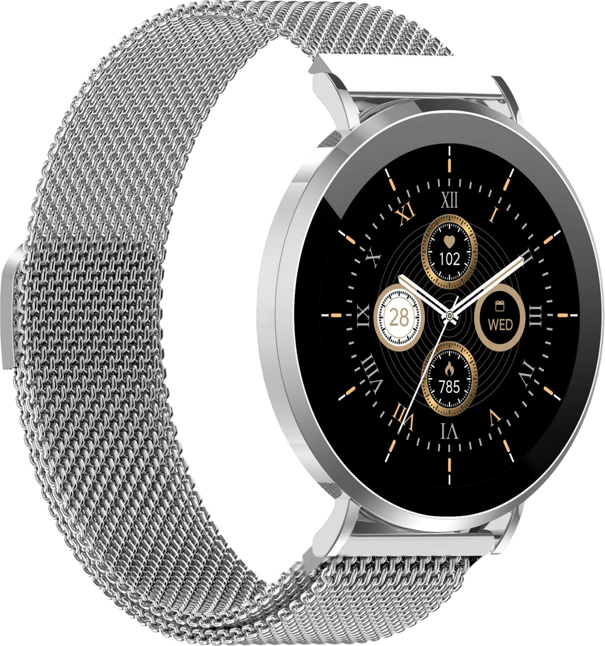 DENVER, Smartwatch Amoled H&auml;lsokoll Sport-l&auml;ge Swc-394s