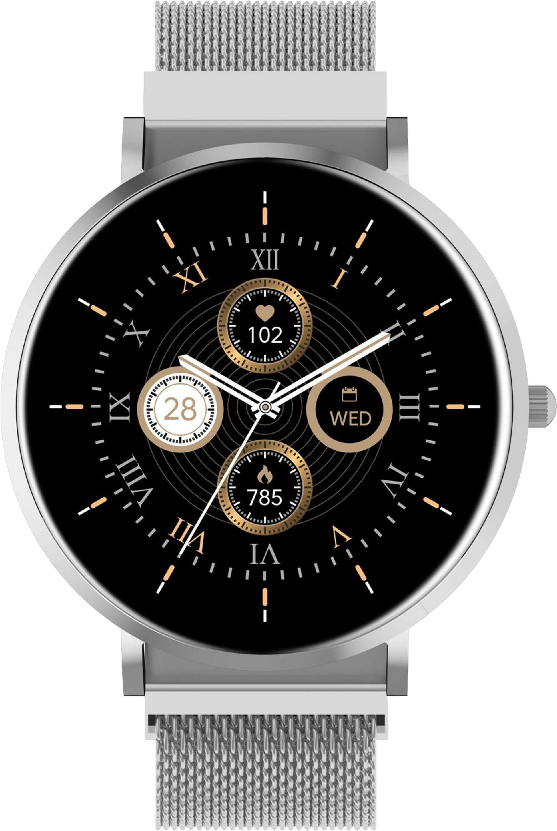 DENVER, Smartwatch Amoled H&auml;lsokoll Sport-l&auml;ge Swc-394s