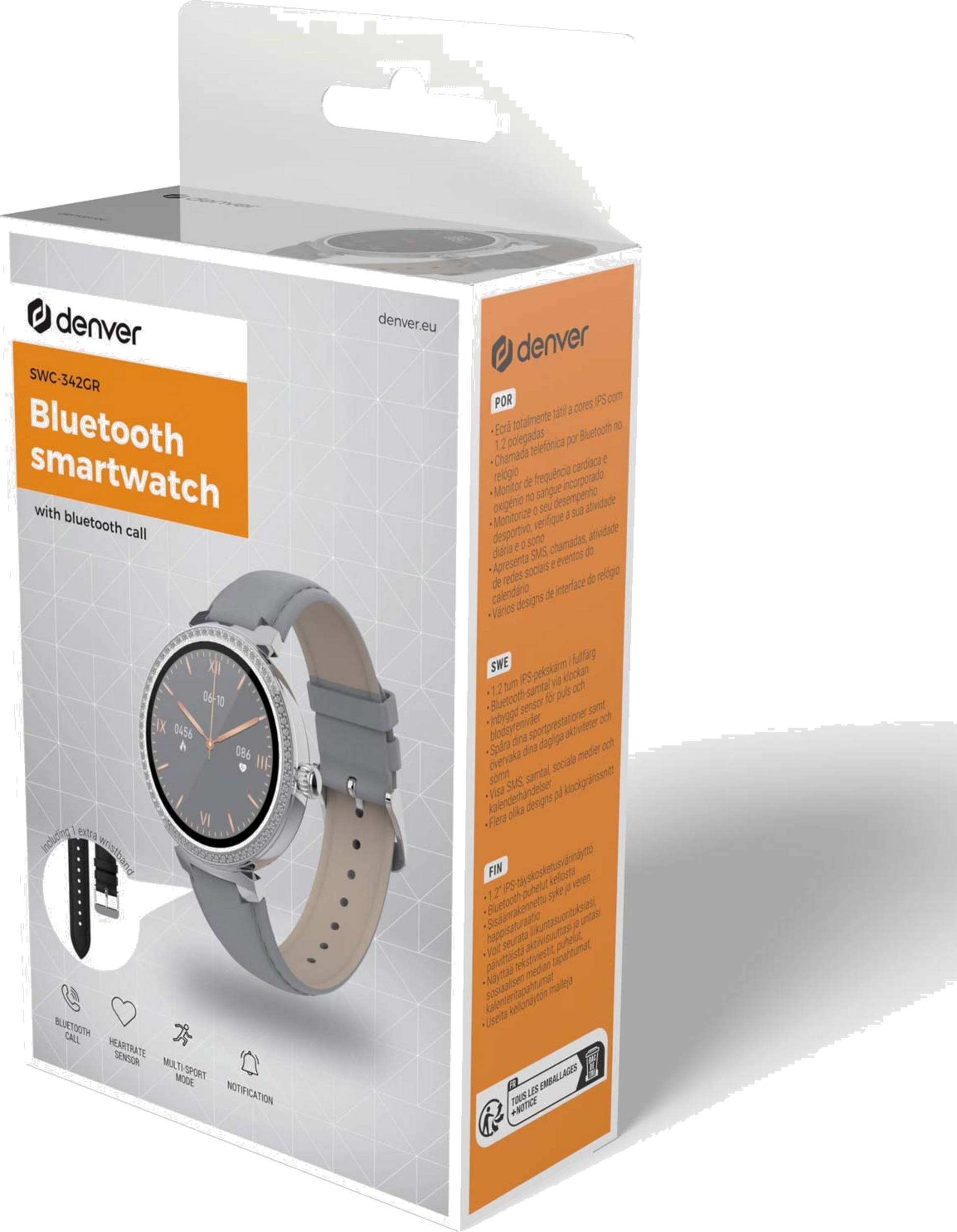 DENVER, Smartwatch Bluetooth Design