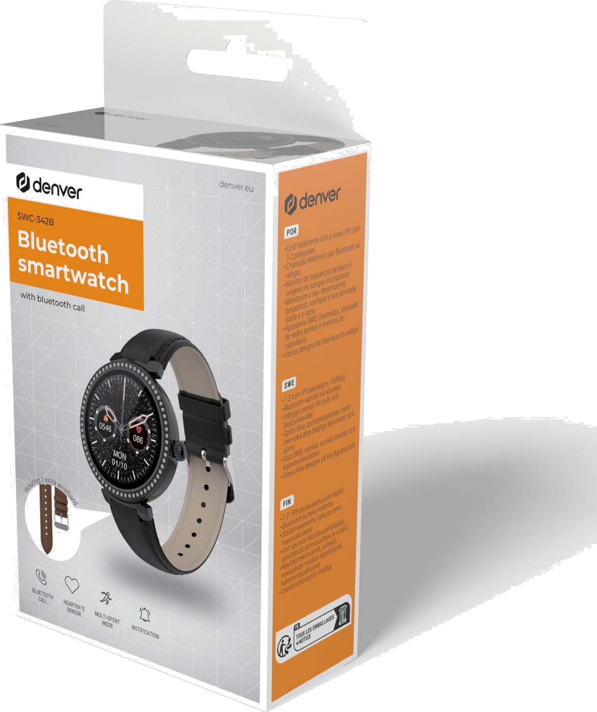 DENVER, Smartwatch Bluetooth Design