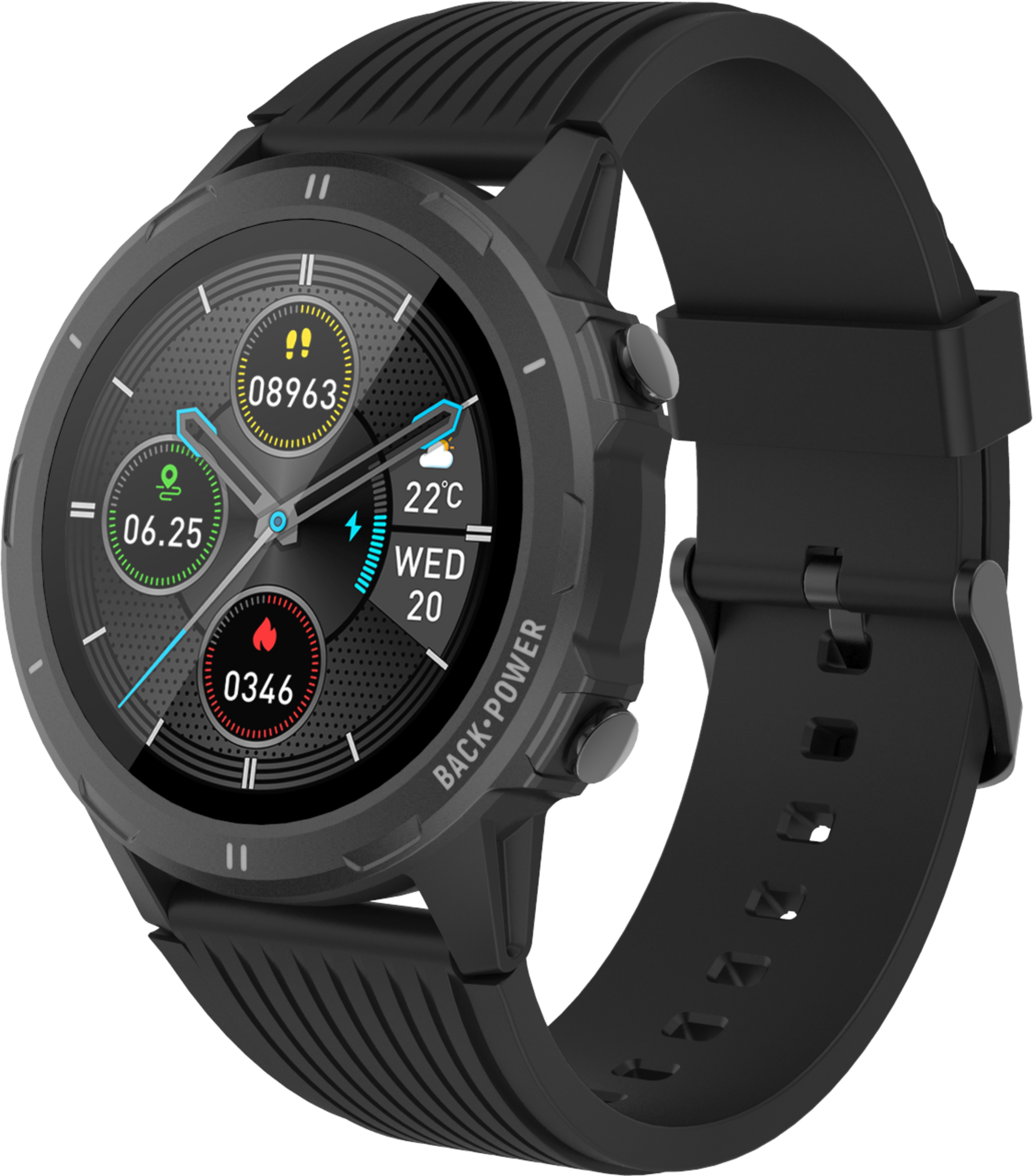 DENVER, Smartwatch Bluetooth Ip68, 1,3" Display