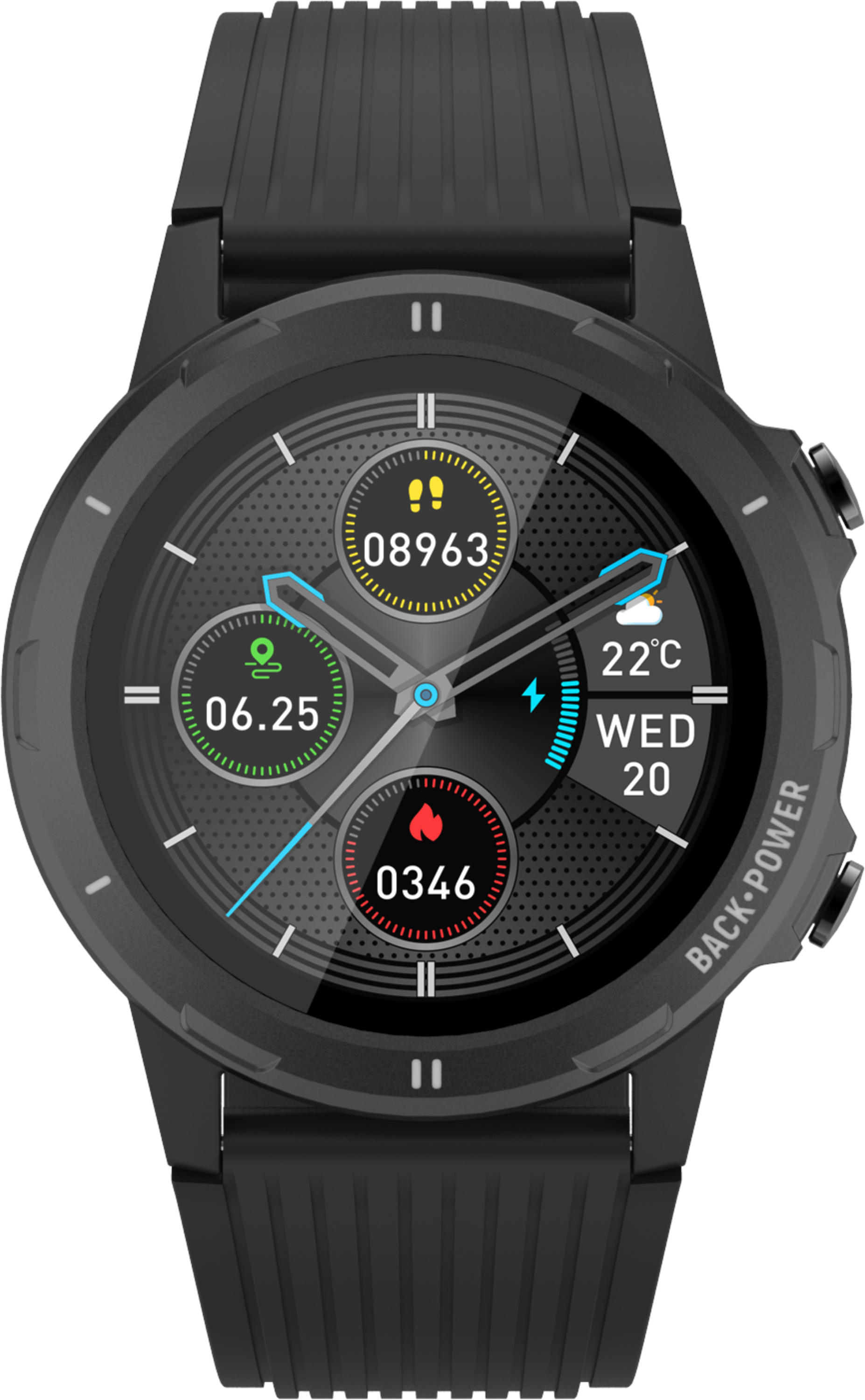 DENVER, Smartwatch Bluetooth Ip68, 1,3" Display