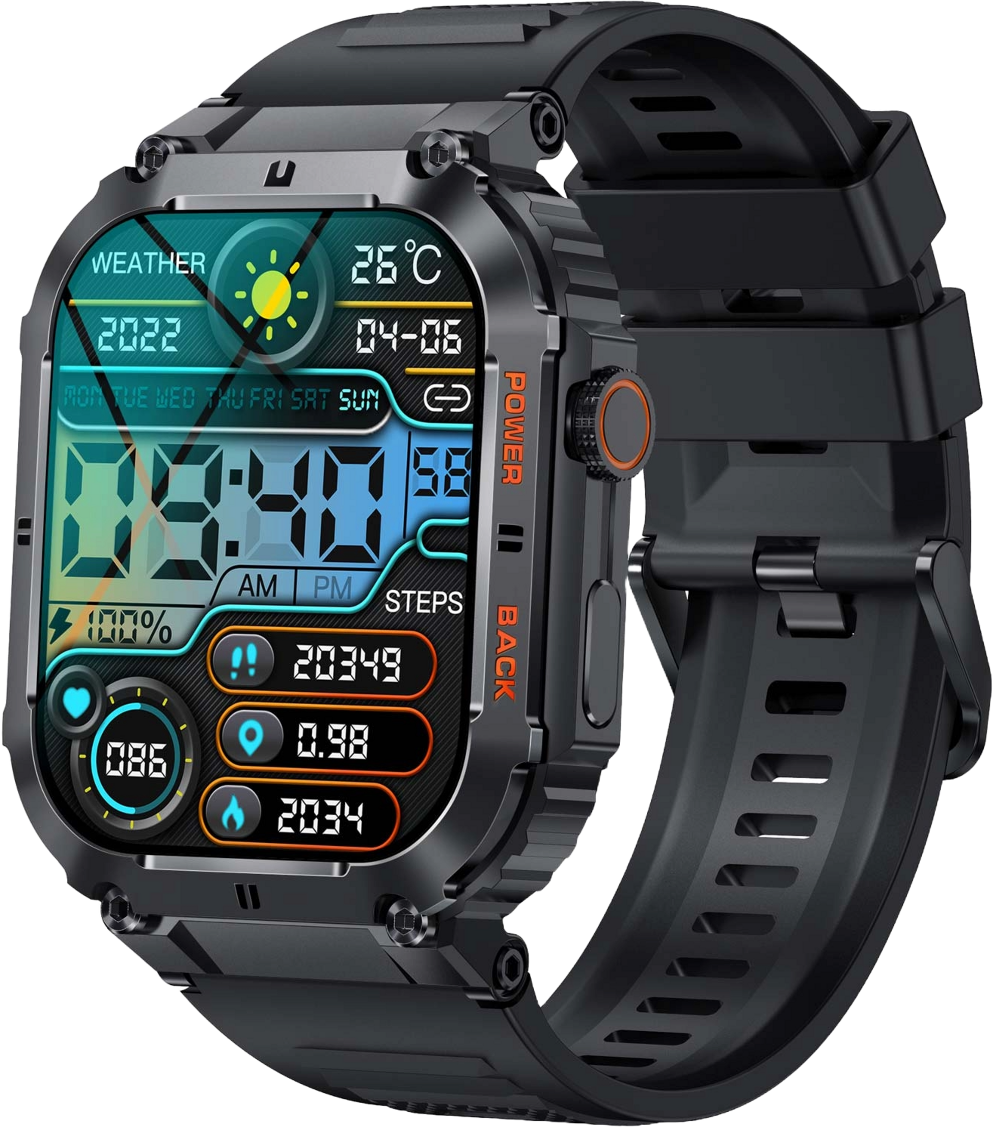 DENVER, Smartwatch Bluetooth Sport