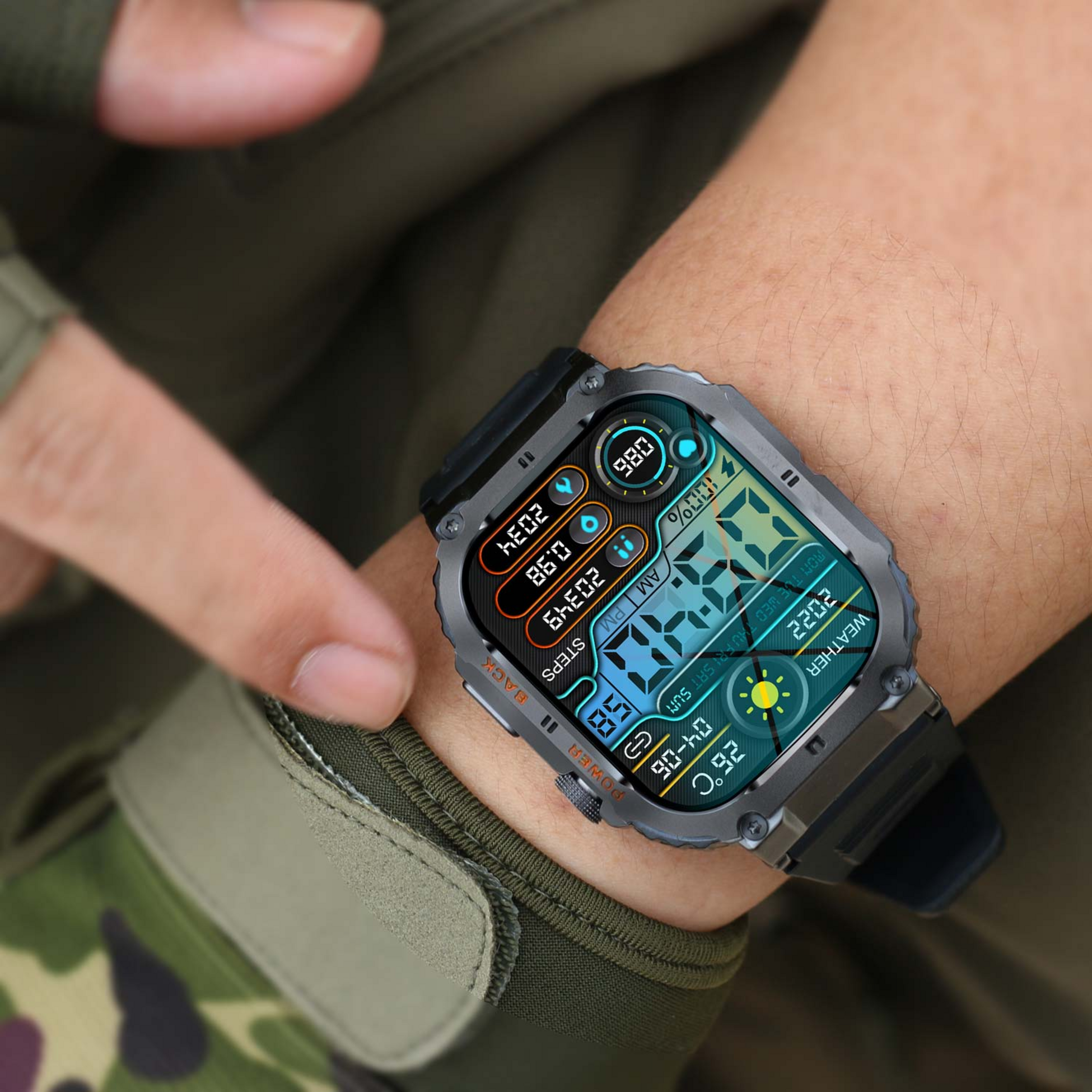 DENVER, Smartwatch Bluetooth Sport