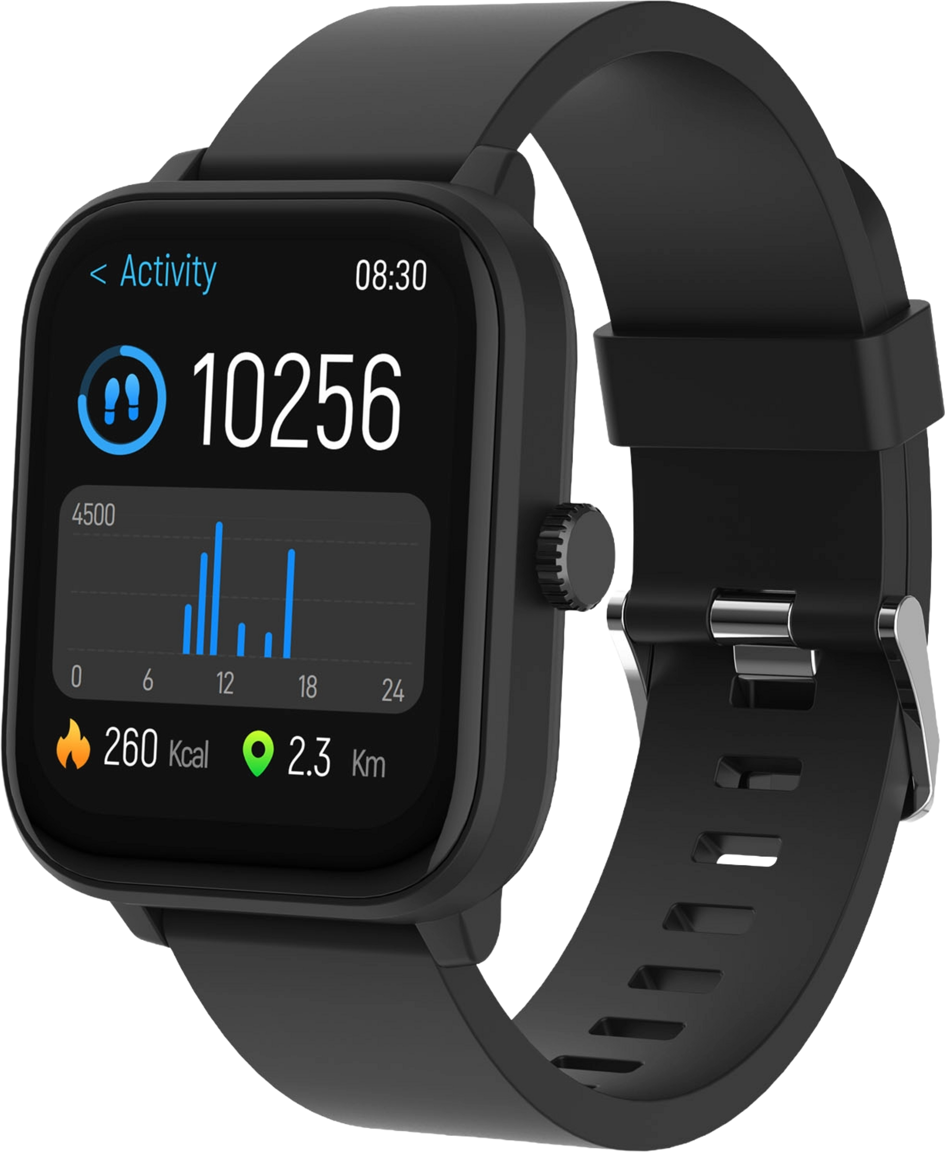 DENVER, Smartwatch Gps Ip68 H&auml;lsokoll Swg-155b