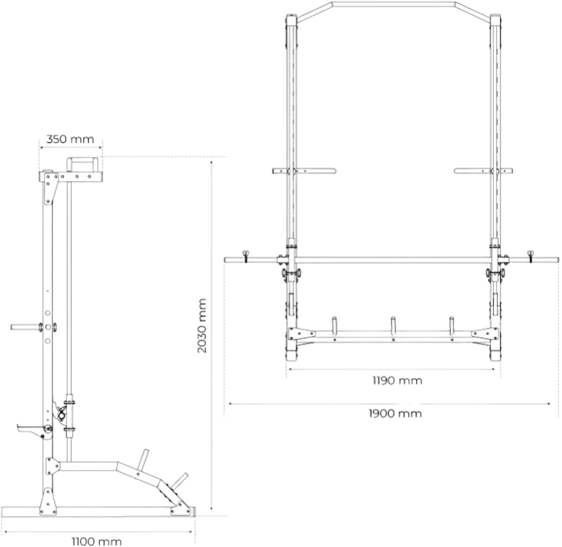 K-SPORT, Smith Machine - Multipress