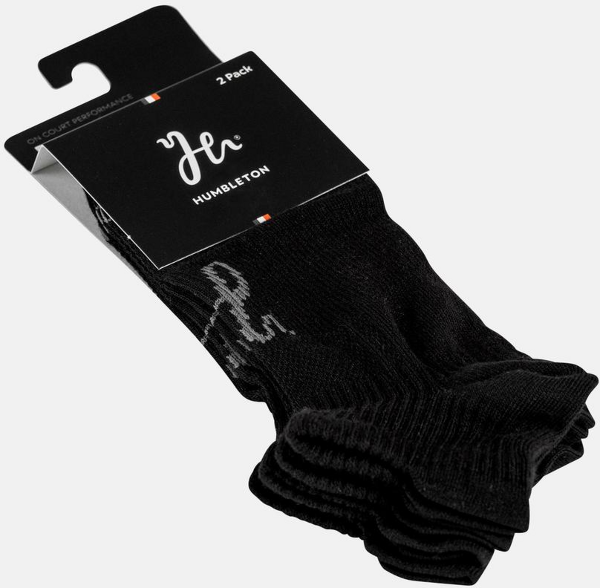 HUMBLETON, Sneaker Socks, 2 Pack