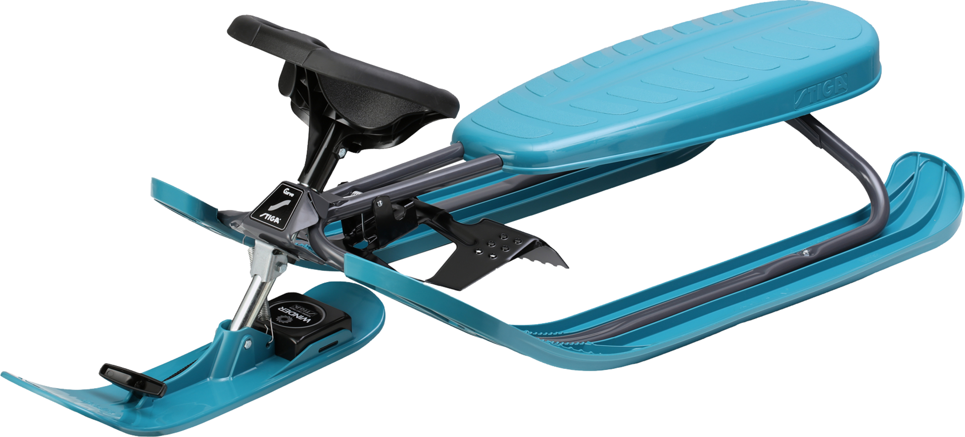 STIGA, Snowracer Curve Bio Gr Grey/aqua