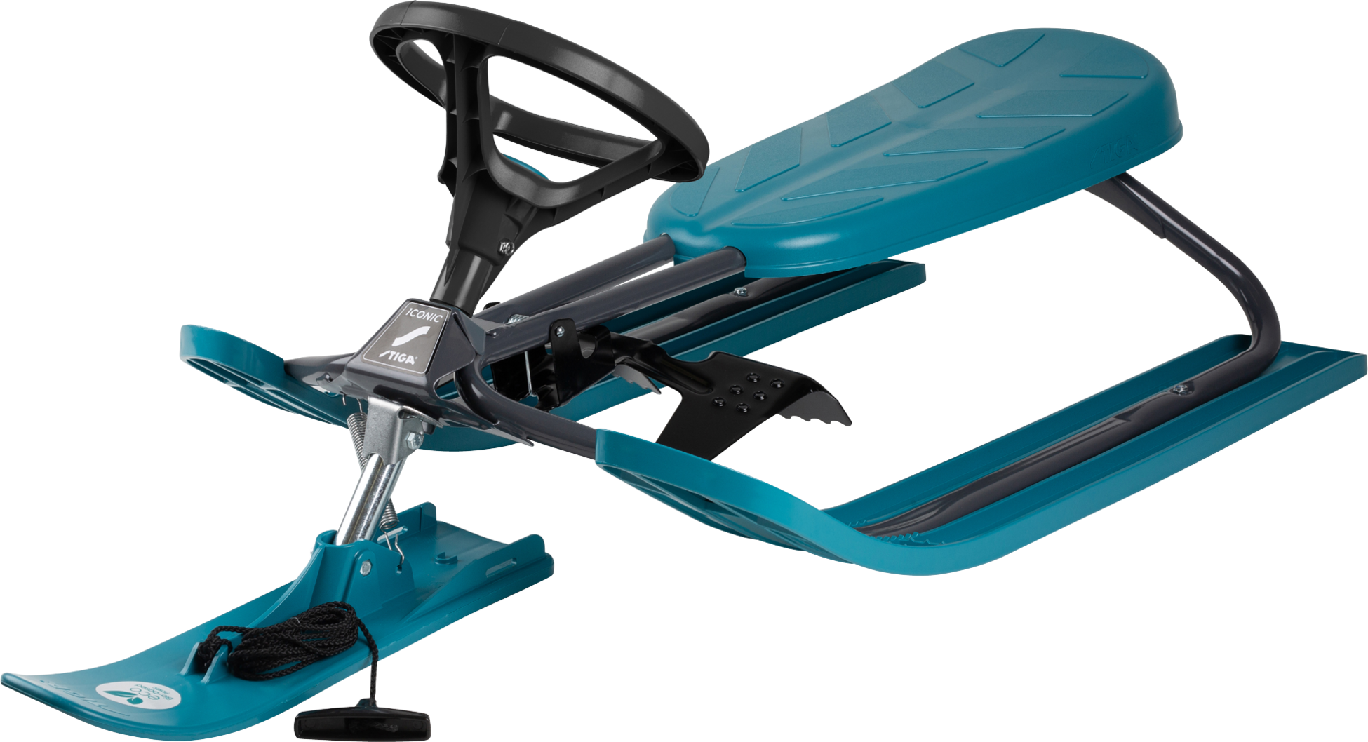 STIGA, Snowracer Iconic Classic Bio Graphite Grey/aqua