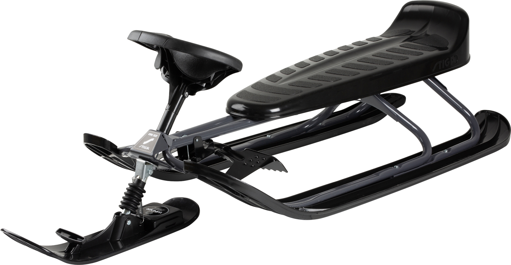 STIGA, Snowracer King Size Gt Graphite Grey/black