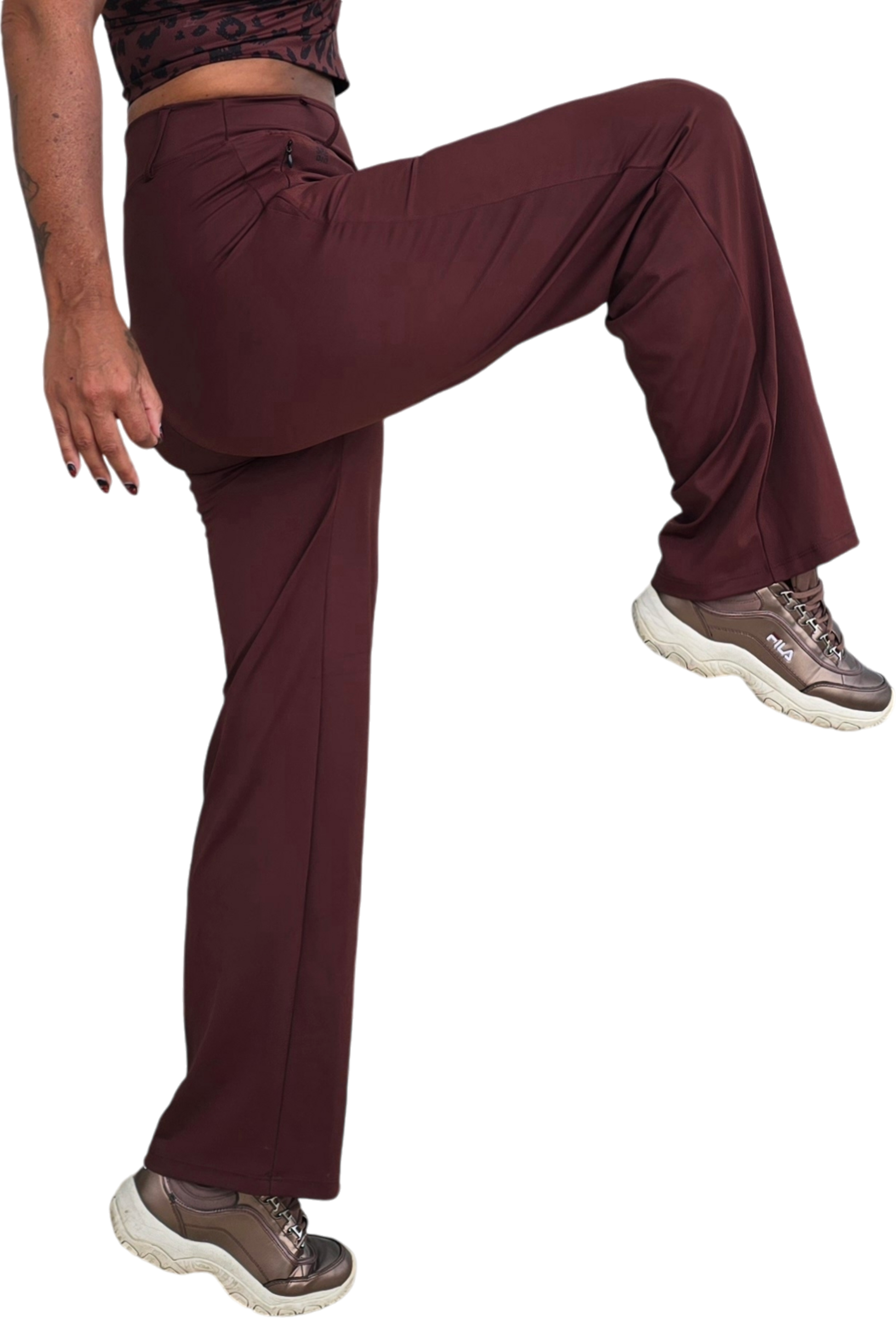 SHE DID, Snygga Byxor Kaffe