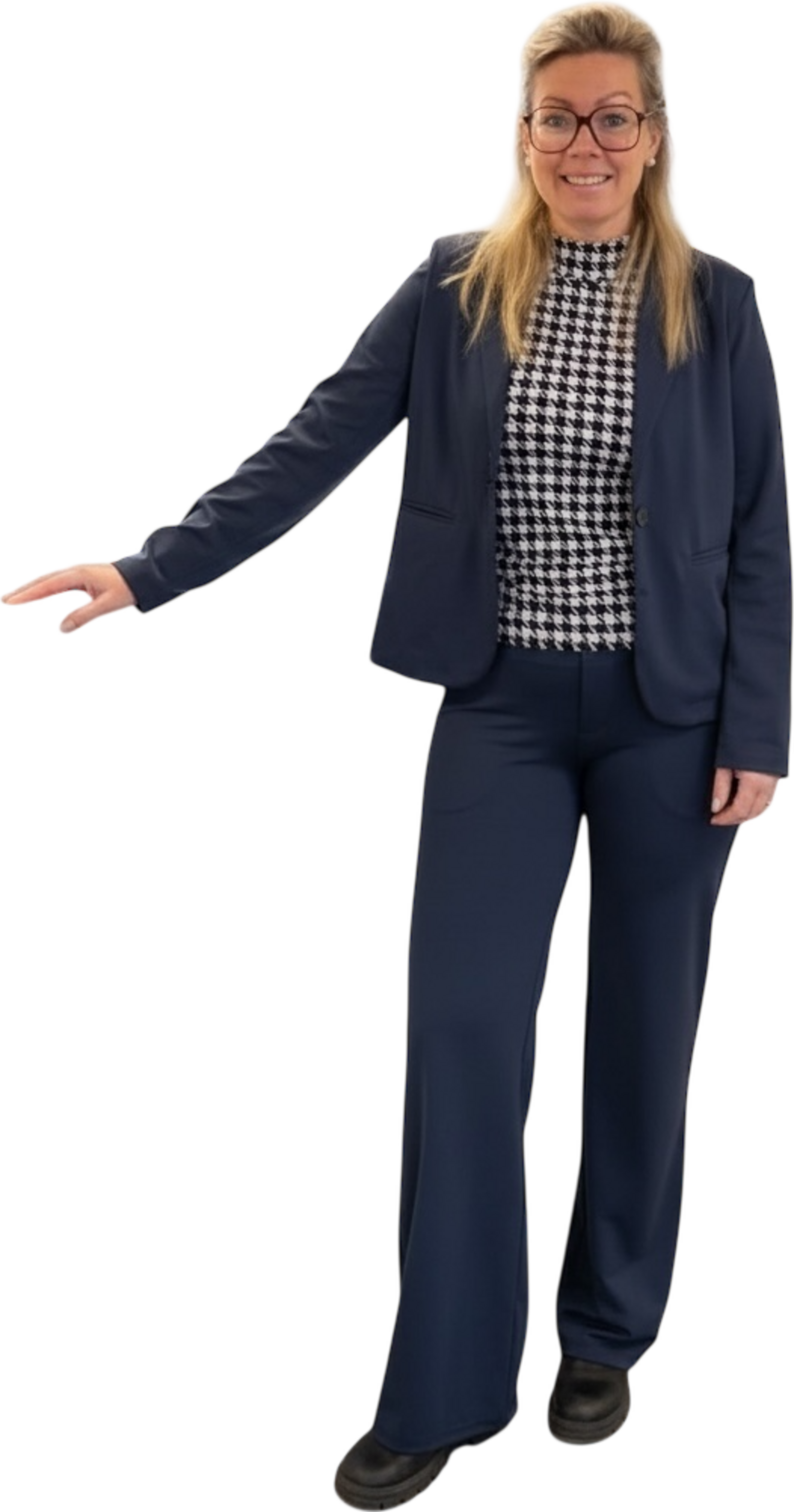 SHE DID, Snygga Byxor Midnight Korta