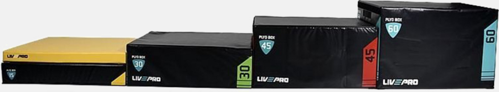 LIVEPRO, Soft Plyo Metric Boxes, 914x762x152mm