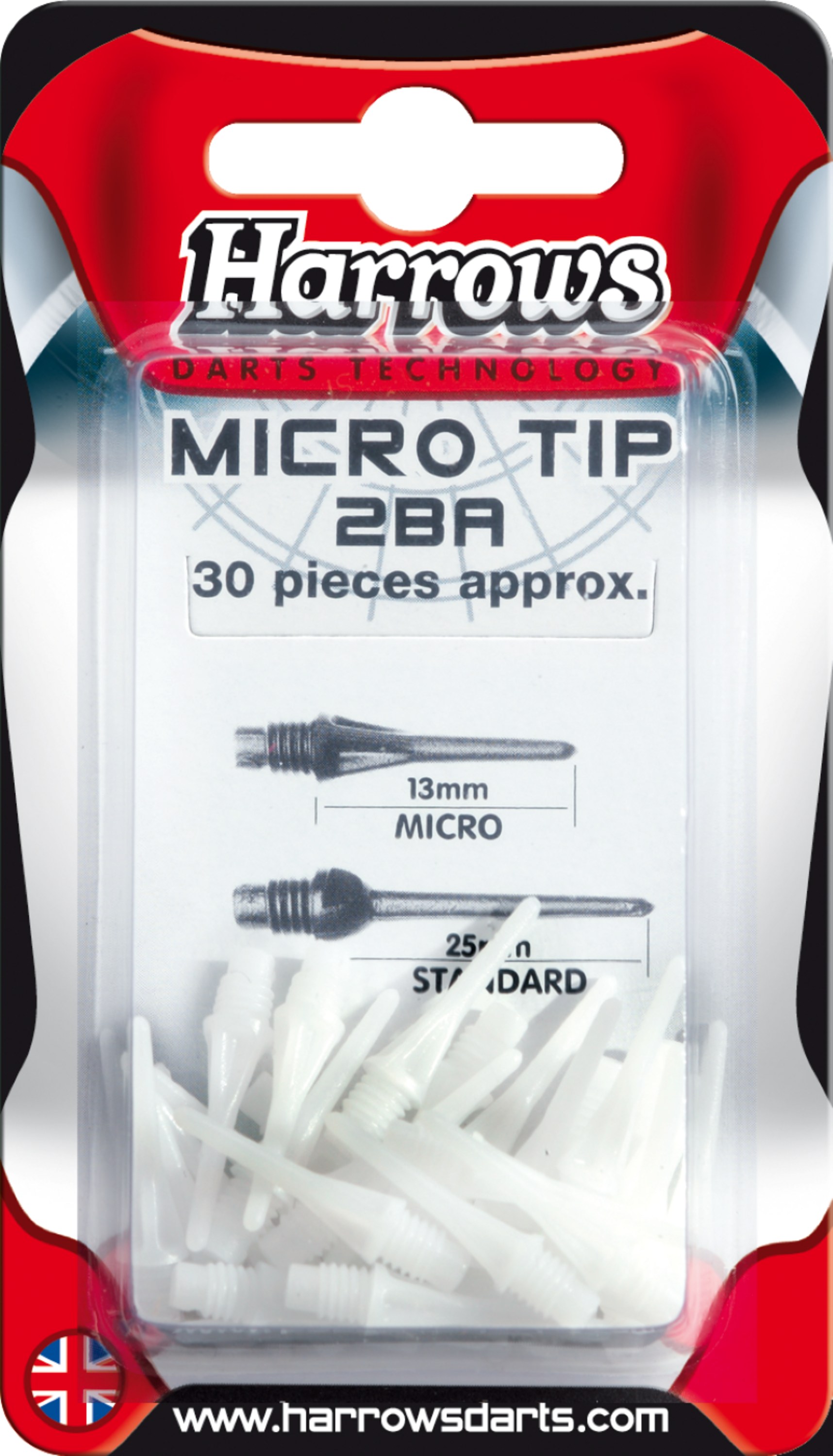 HARROWS, Soft Tips Micro 30 Pcs