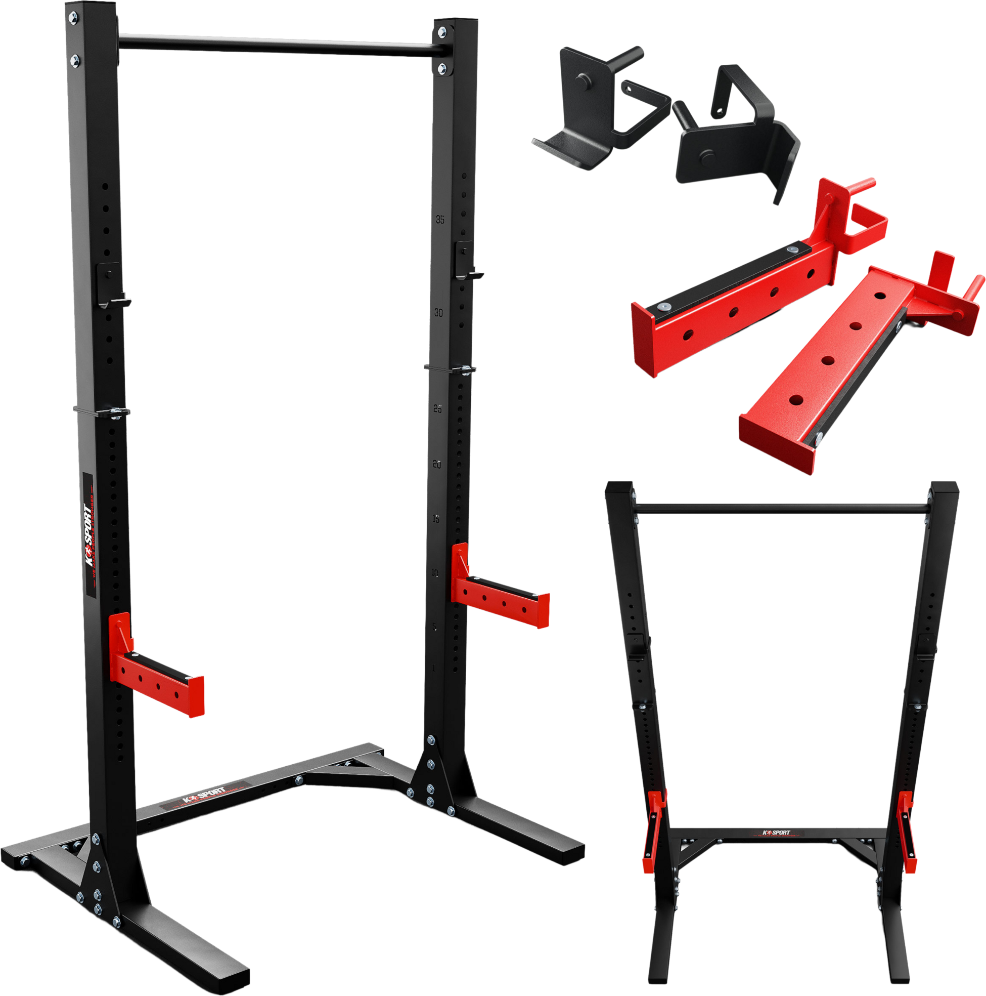 K-SPORT, Solitt Squat Rack - Squat Rack