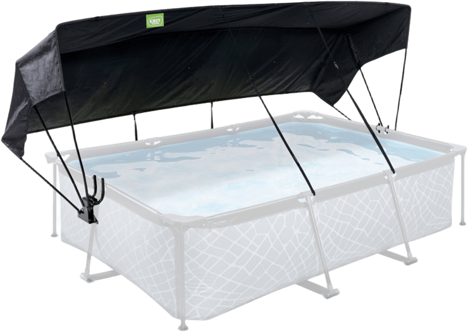 EXIT, Solsegel För Pool 220x150cm - Universell