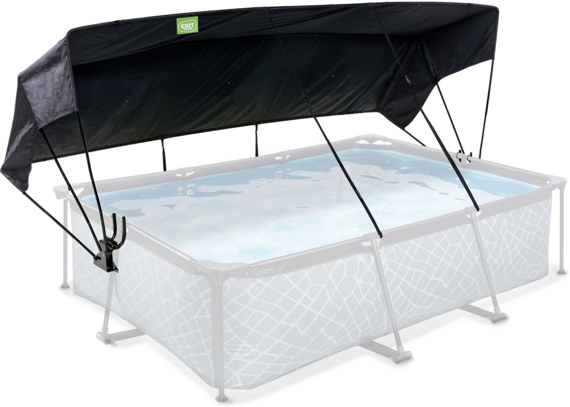EXIT, Solsegel För Pool 220x150cm - Universell