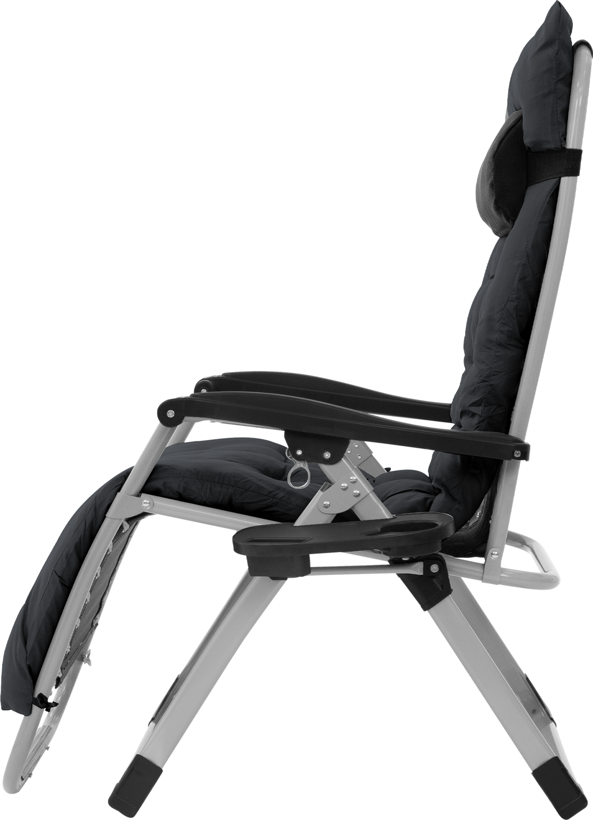 HAUKI, Solstol Upp Till 120 Kg Hopfällbar Med Dyna Och Nackkudde