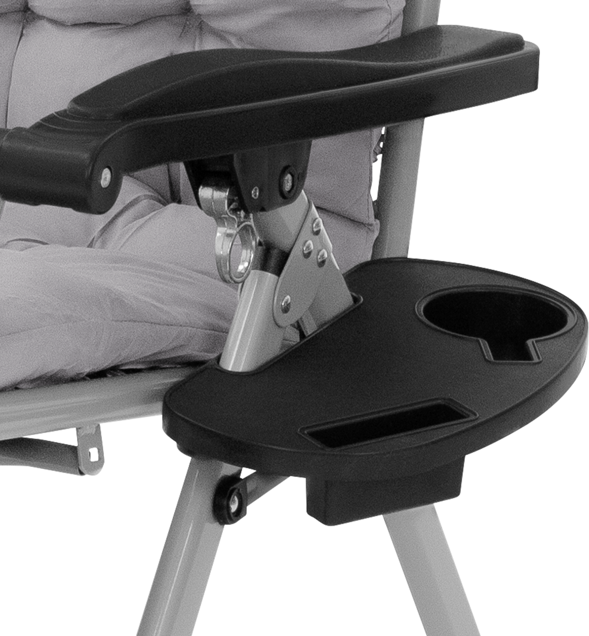 HAUKI, Solstol Upp Till 120 Kg Hopfällbar Med Dyna Och Nackkudde