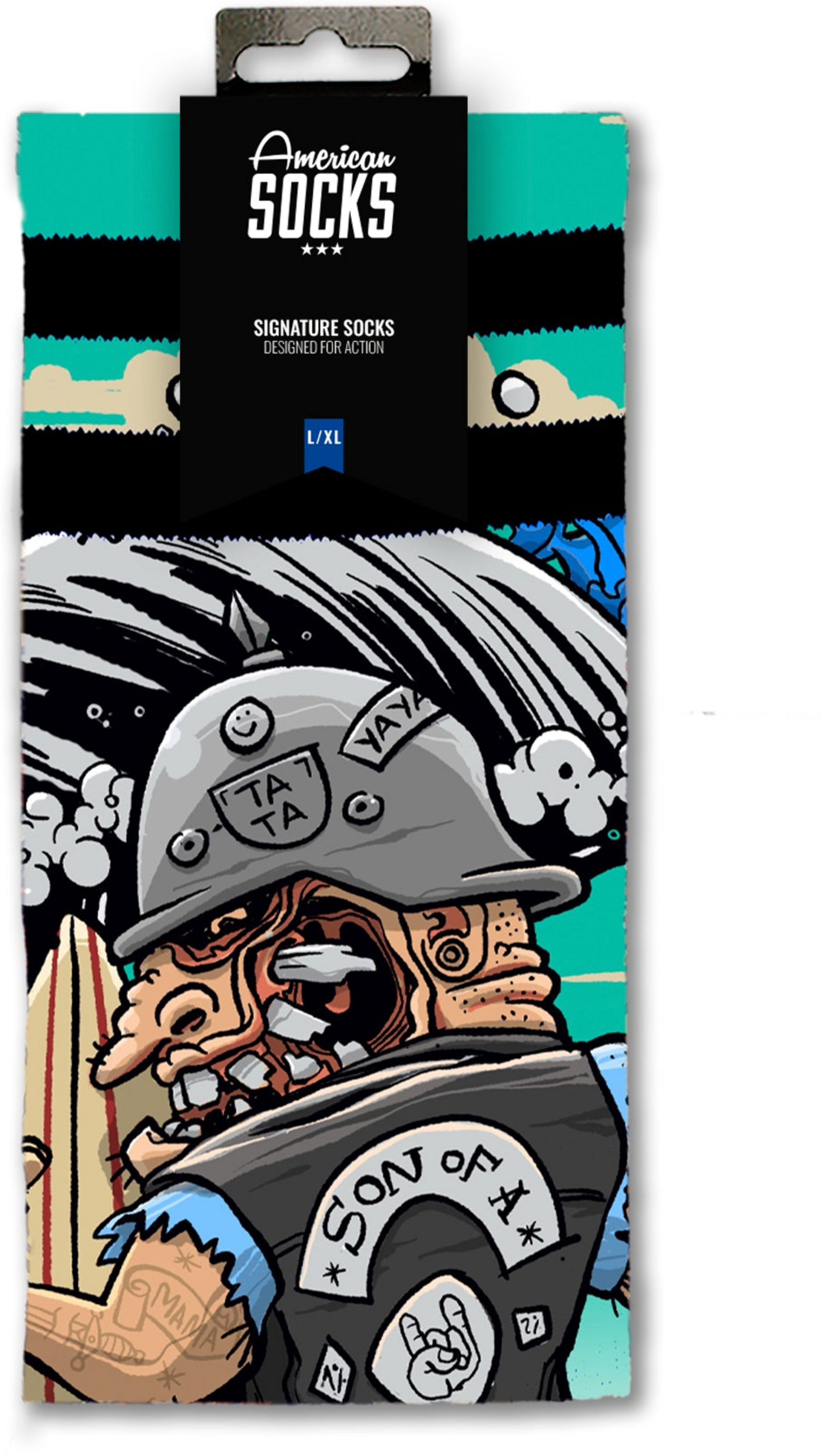 AMERICAN SOCKS, Son Of A Beach - Mid High