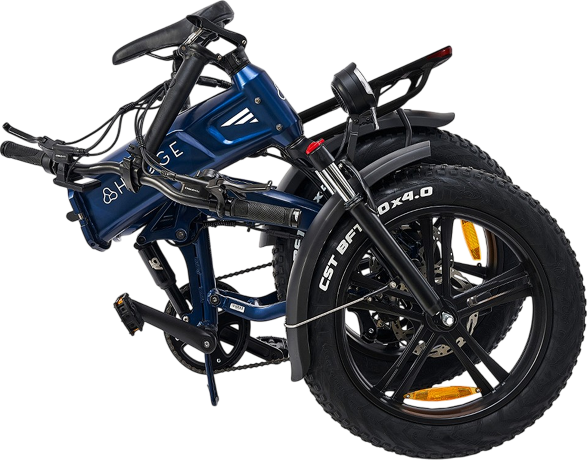 HYGGE BIKES, Sor&oslash; 2026 - Folding Fat Tyre E-bike 48v 14.5ah - Royal Blue