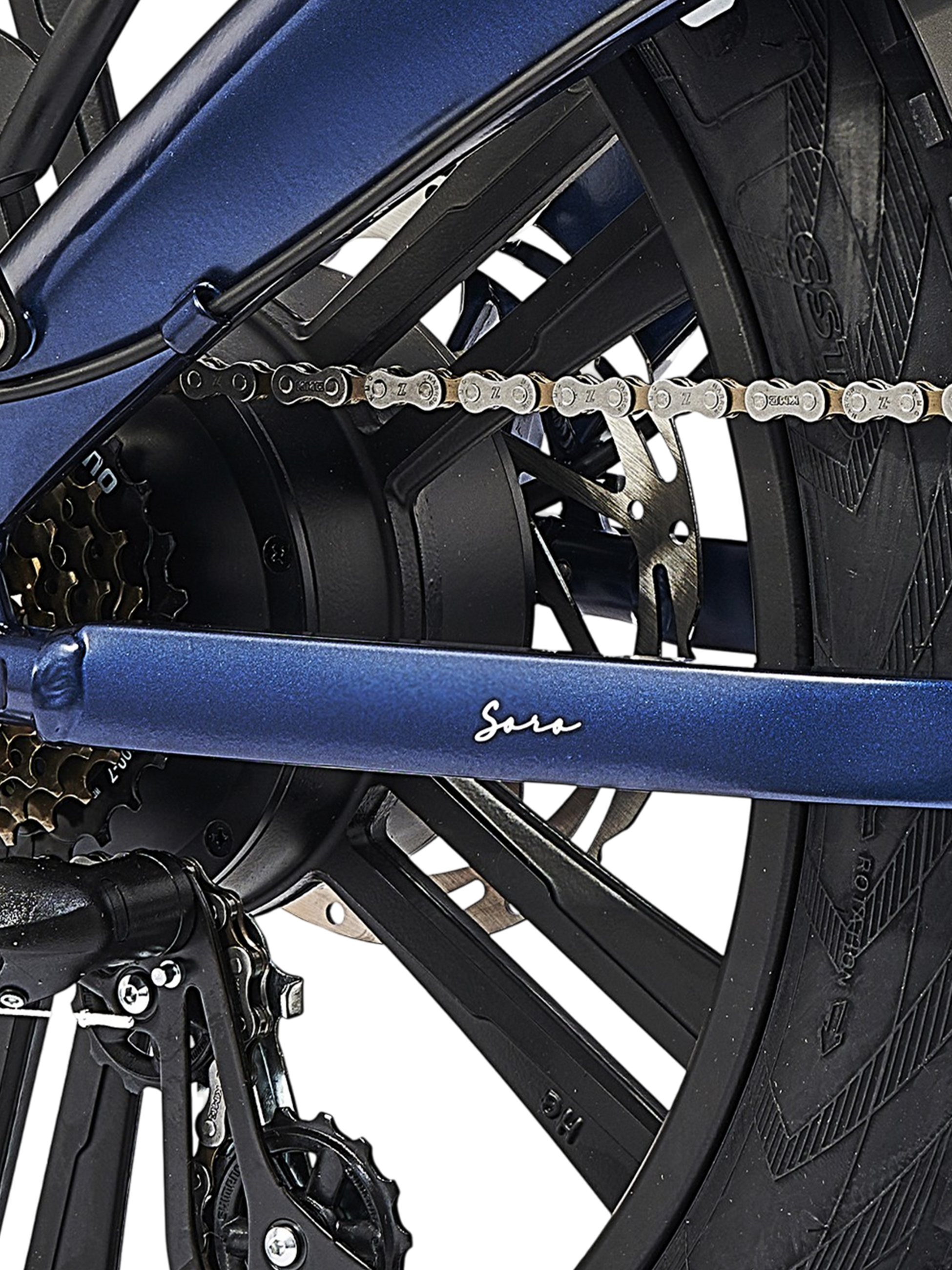 HYGGE BIKES, Sor&oslash; 2026 - Folding Fat Tyre E-bike 48v 14.5ah - Royal Blue