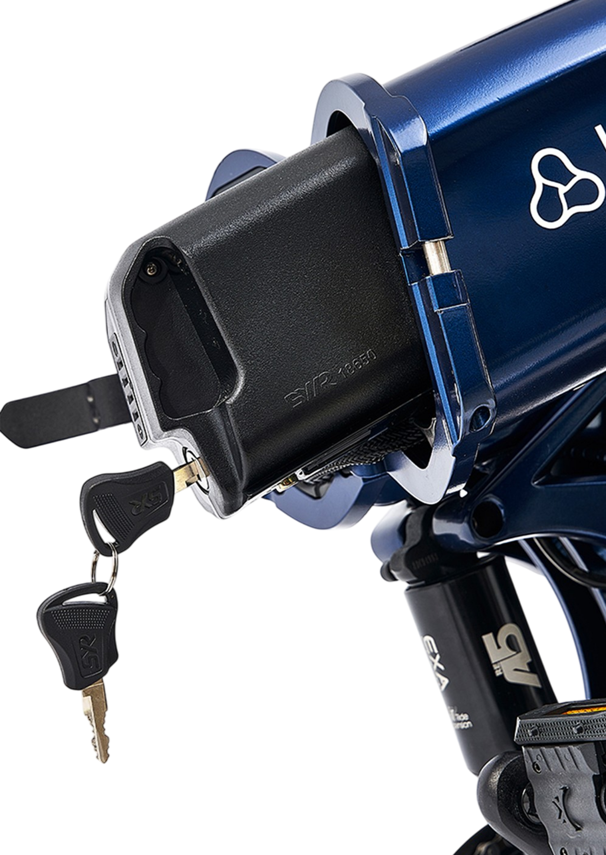 HYGGE BIKES, Sor&oslash; 2026 - Folding Fat Tyre E-bike 48v 14.5ah - Royal Blue