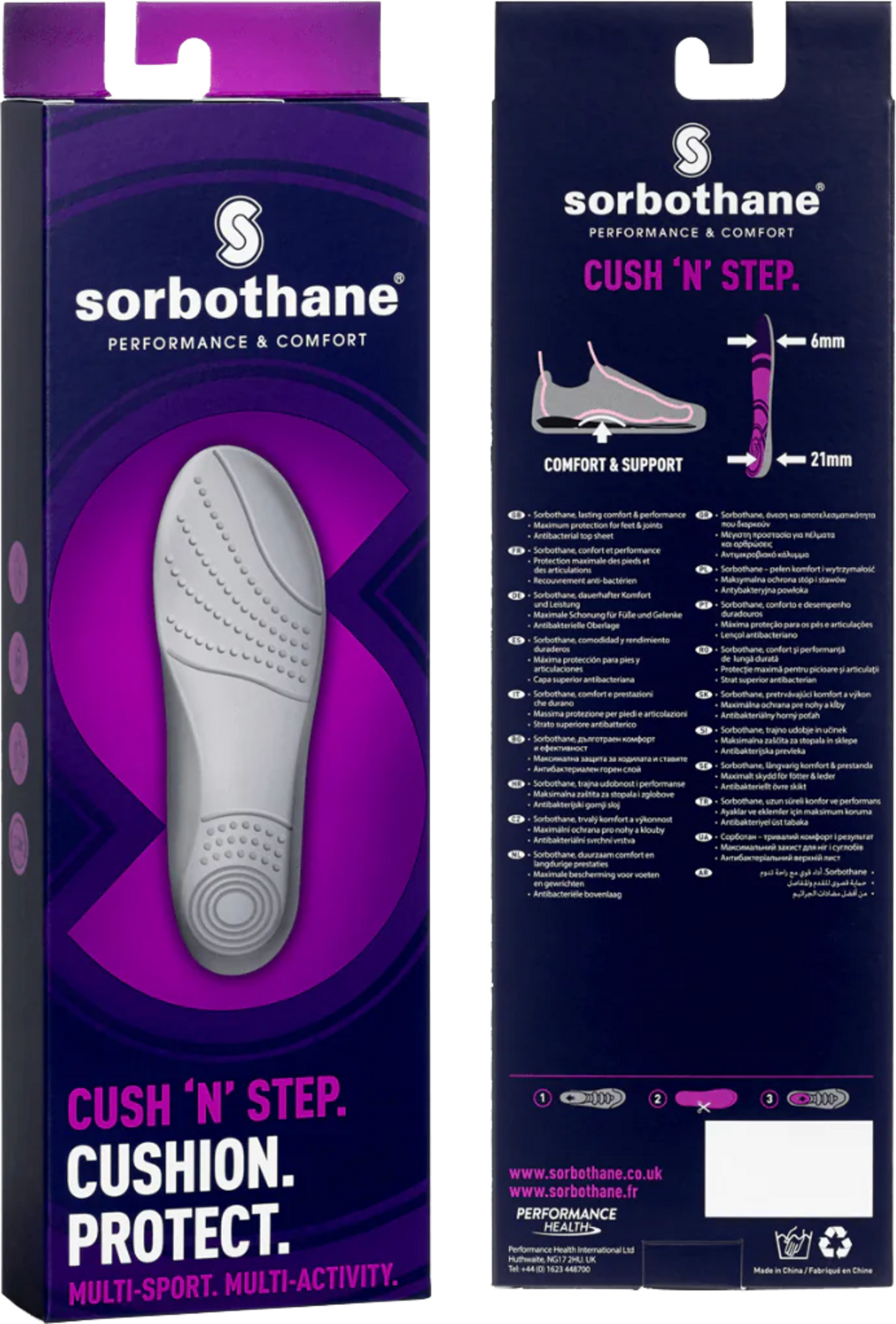 SORBOTHANE, Sorbothane Cush N Step