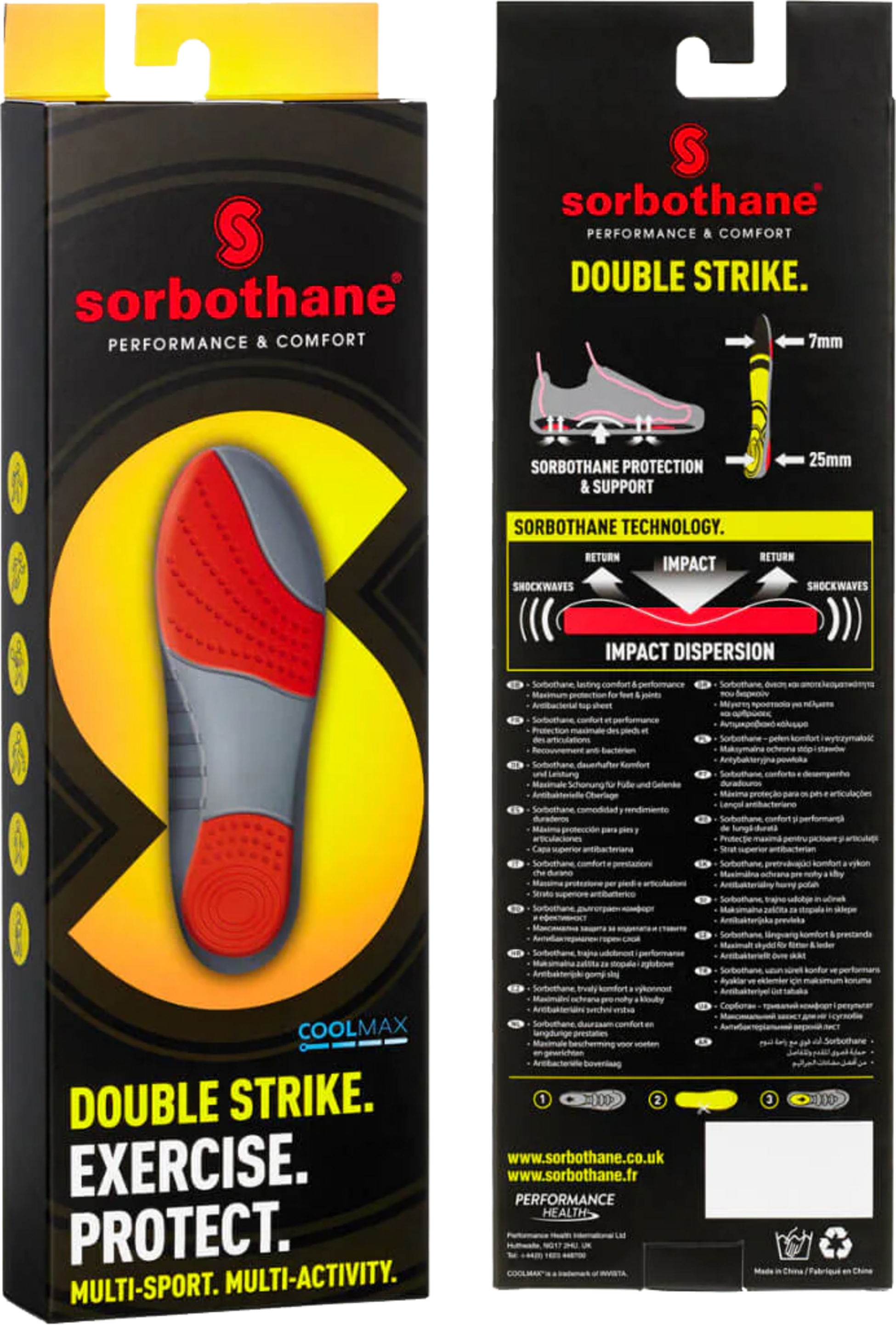 SORBOTHANE, Sorbothane Double Strike