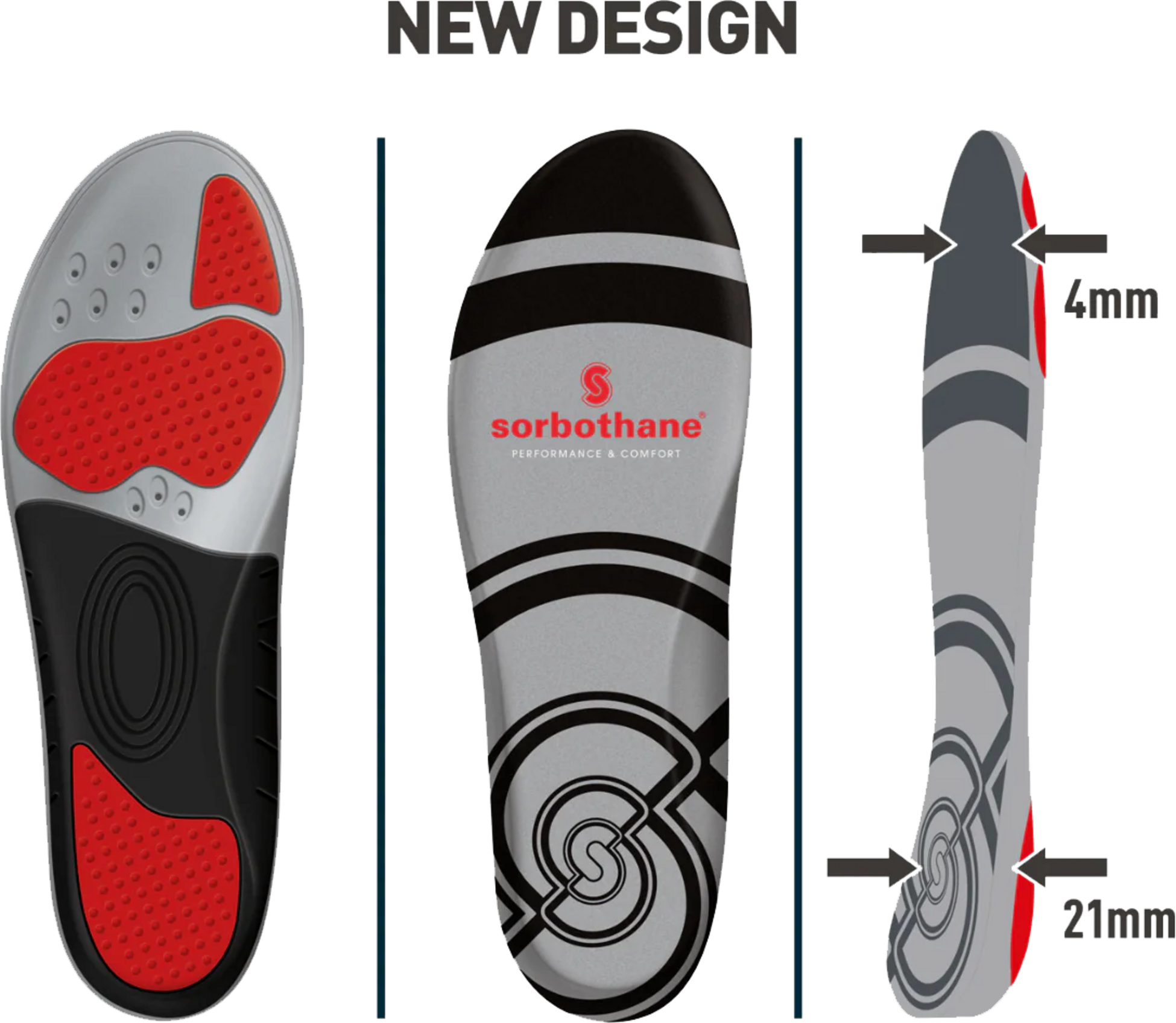 SORBOTHANE, Sorbothane Insoles Sorbo Pro