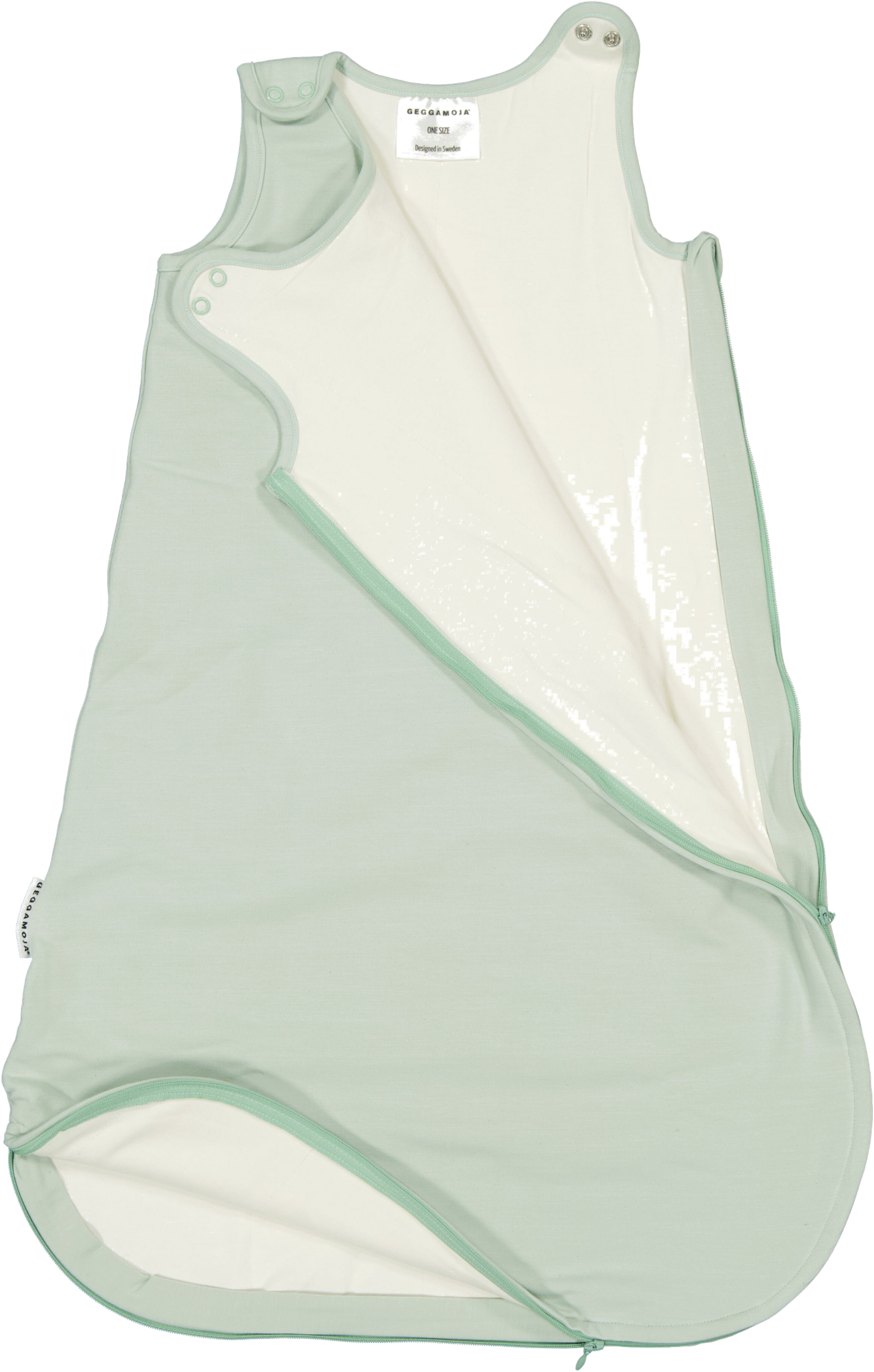 GEGGAMOJA, Sovpåse Vadderad Bambu Grön