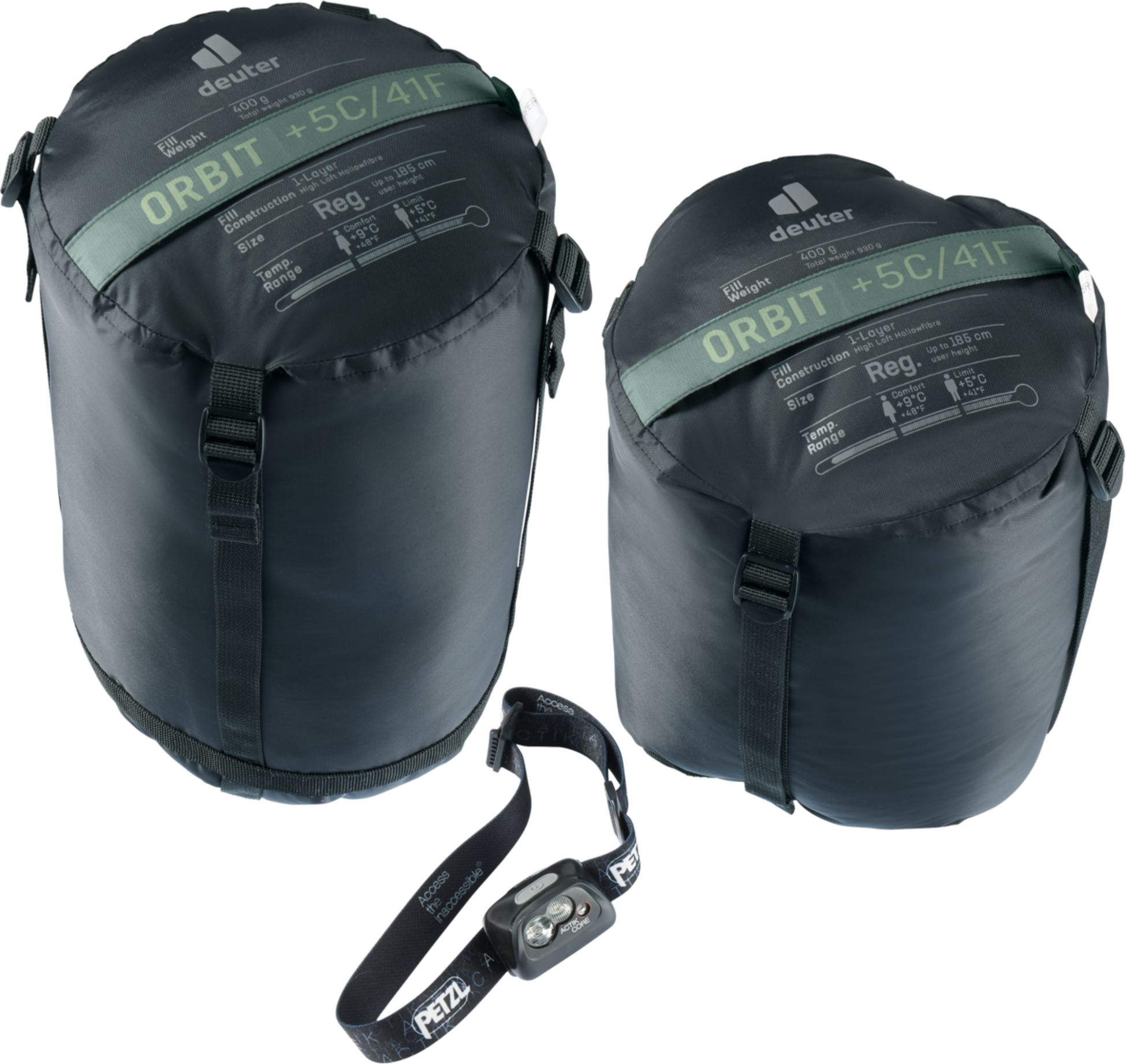 DEUTER, Sovsäck Av Syntetfiber Orbit +5c/41f