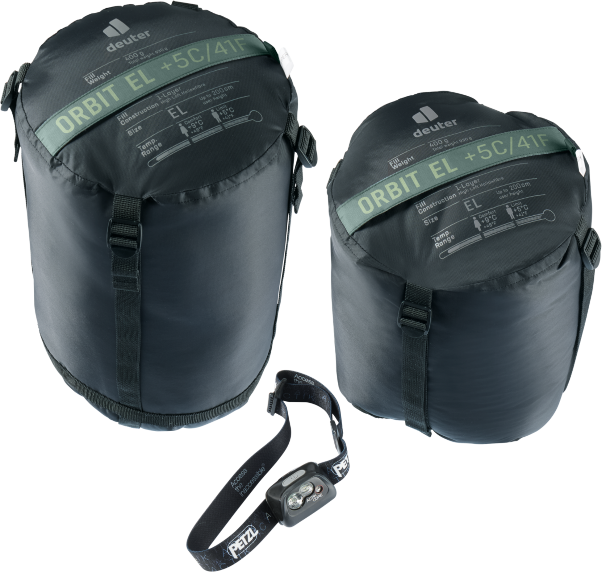 DEUTER, Sovsäck Av Syntetfiber Orbit El +5c/41f