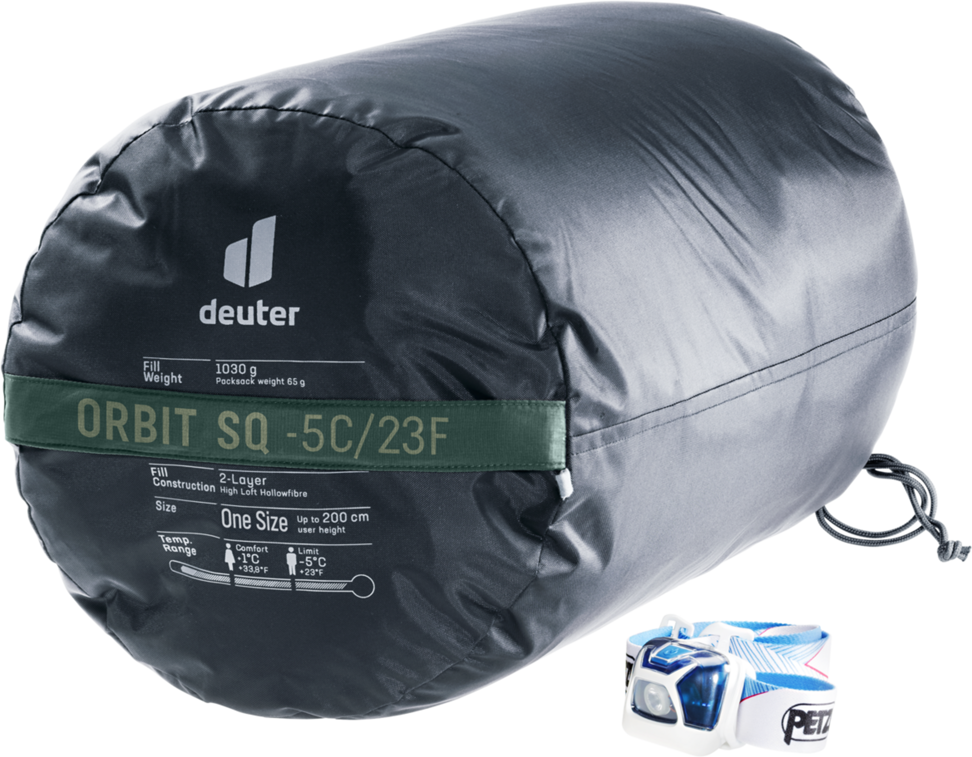 DEUTER, Sovsäck Av Syntetfiber Orbit Sq -5c/23f