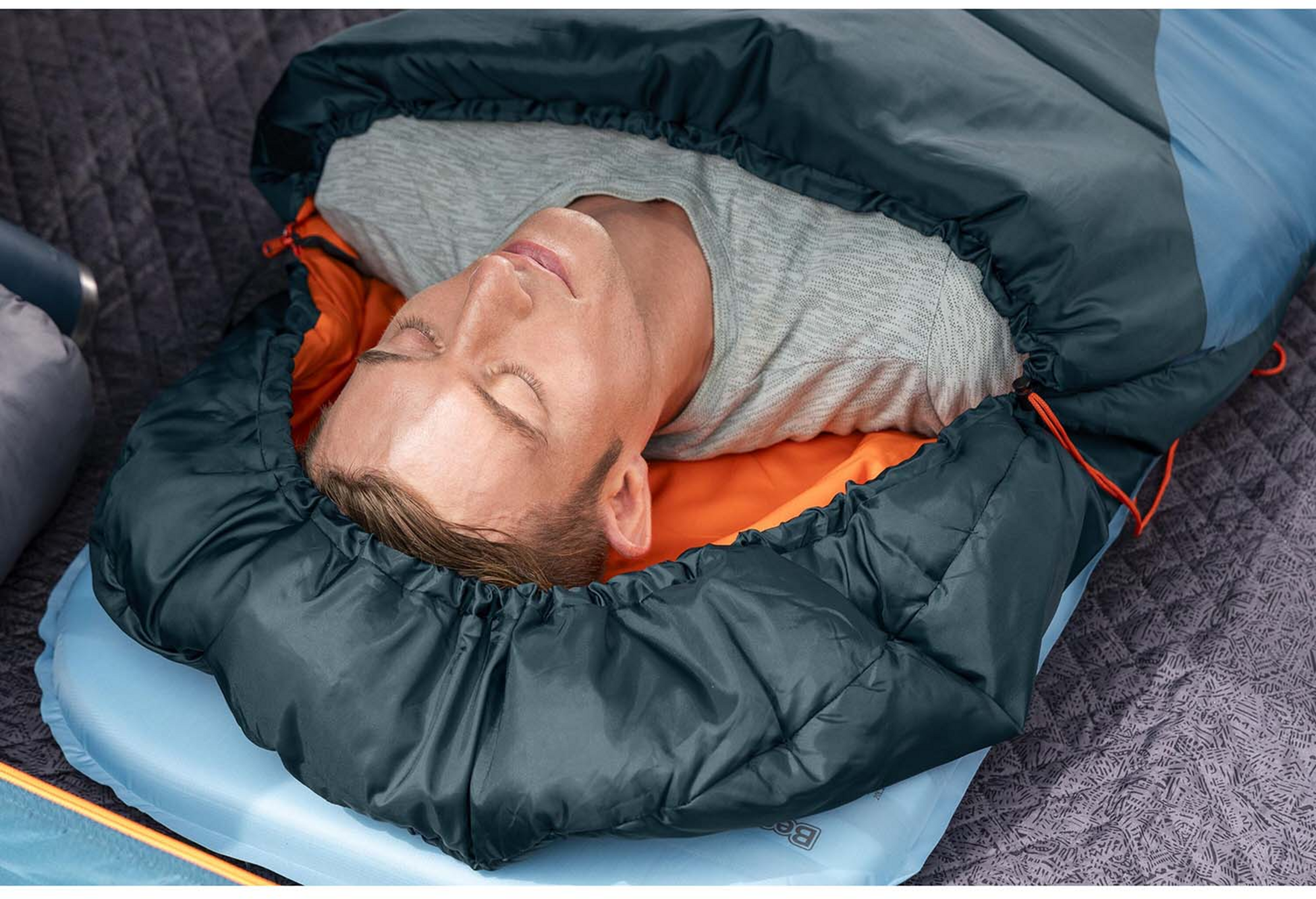 BESTWAY, Sovs&auml;ck Ridgelite 2,30m X 80cm X 60cm