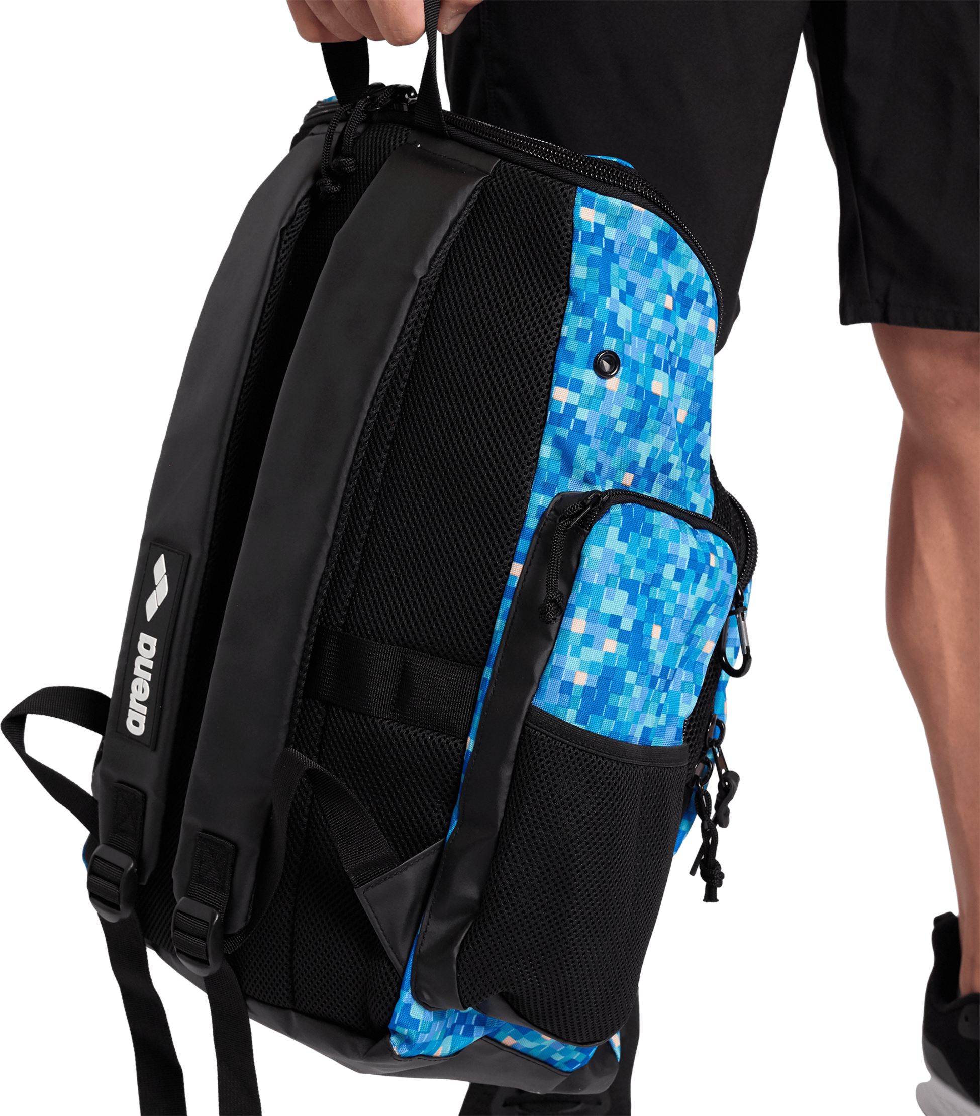 ARENA, Spiky III Backpack 35 Allover Pooltiles