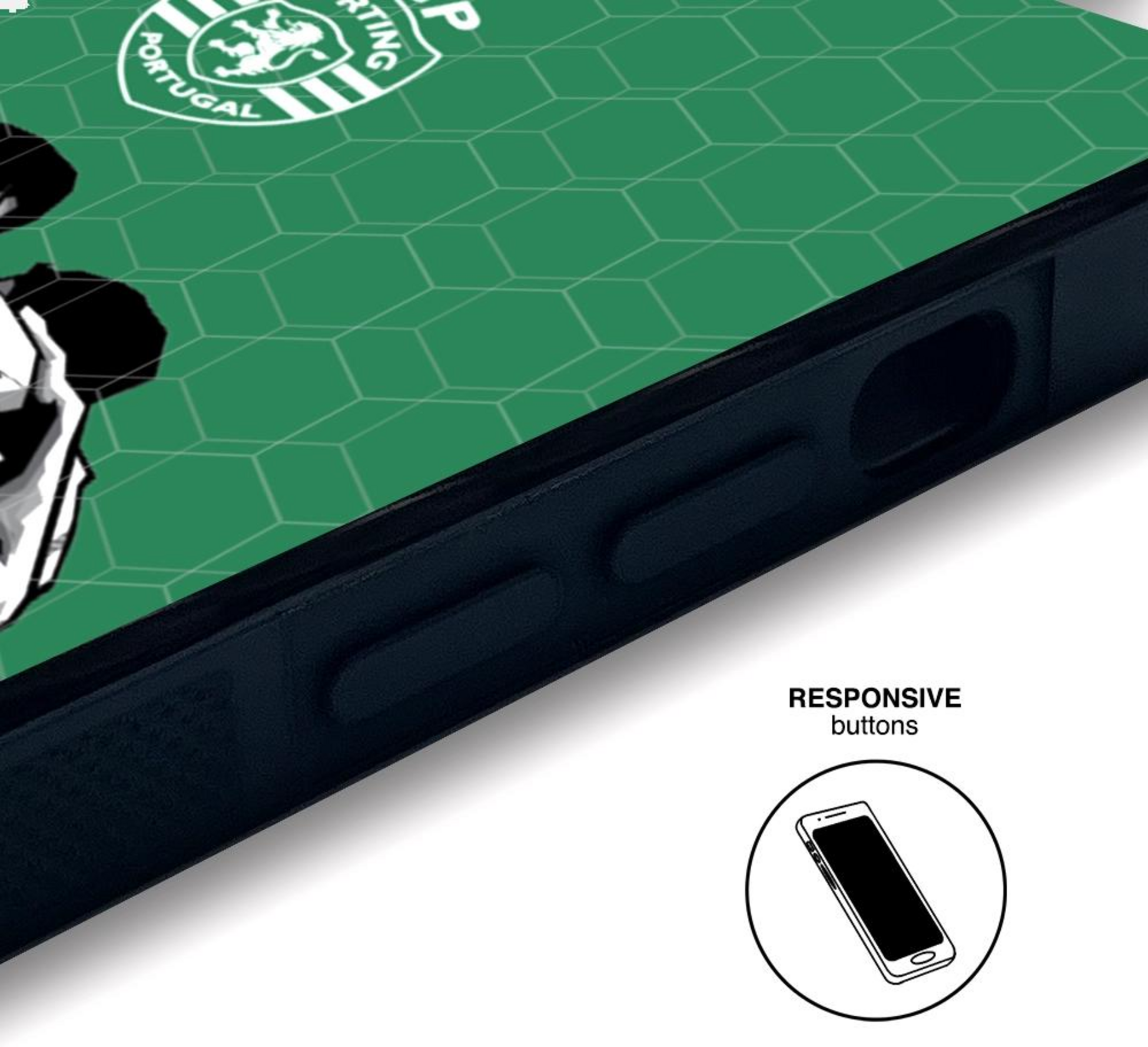 PHONECASES3D, Sporting Club De Lisboa Official 3d Phone Case Design 3