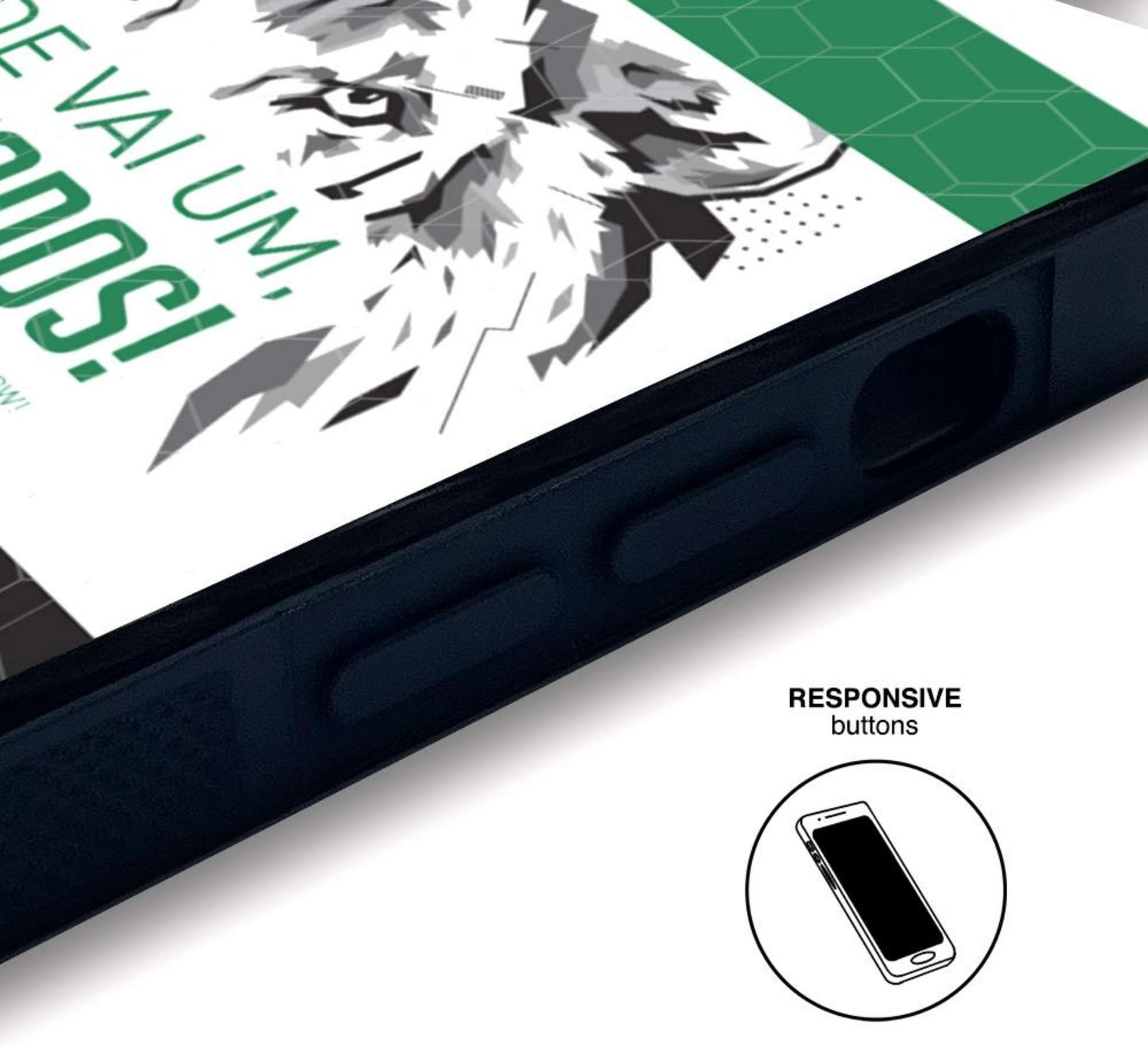 PHONECASES3D, Sporting Club De Lisboa Official 3d Phone Case Design 4