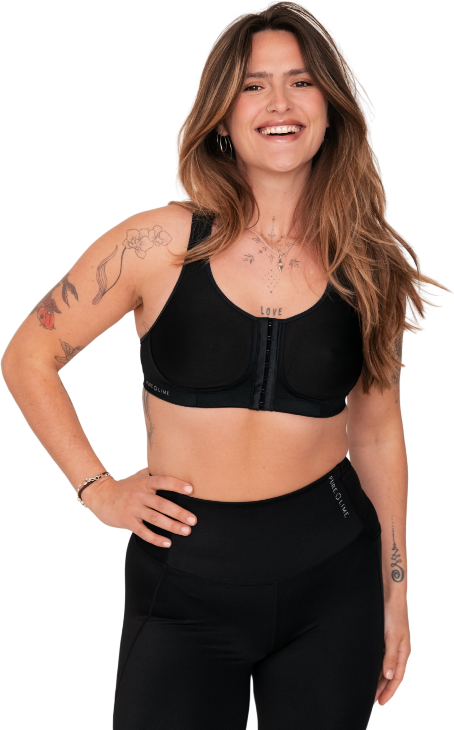 PURE LIME, Sports Bra - High Impact