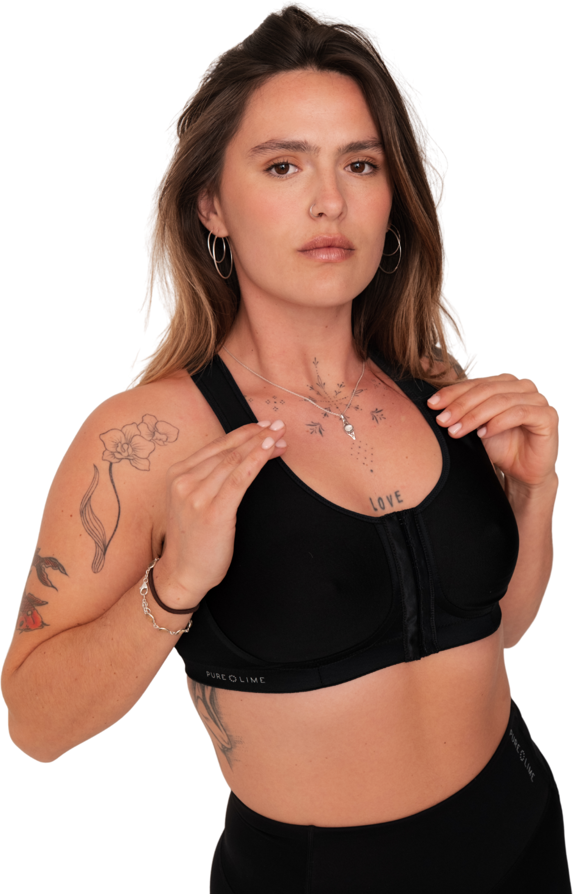 PURE LIME, Sports Bra - High Impact