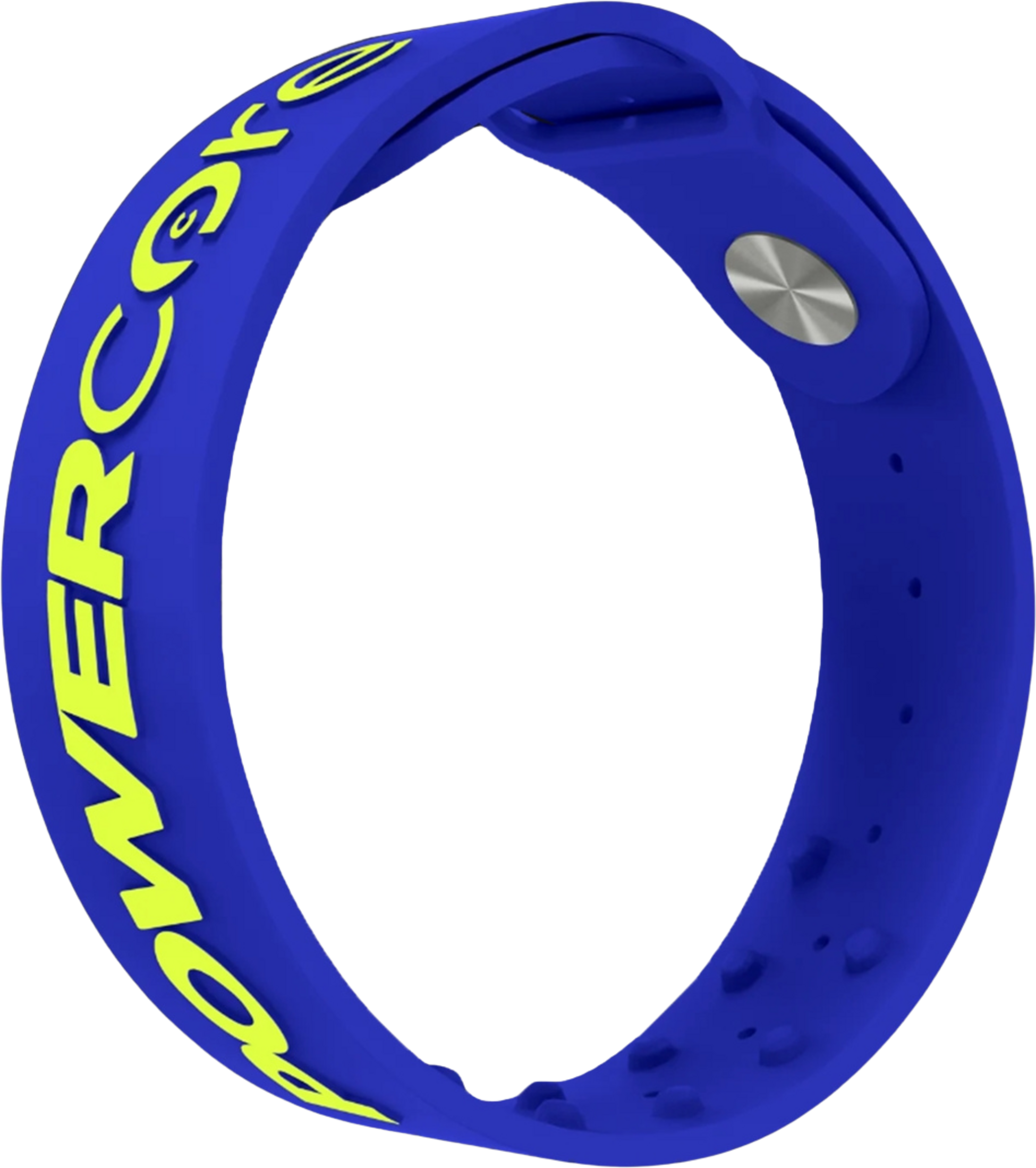 B2X, Sports Performance Wristband, Blue/neon, S/m