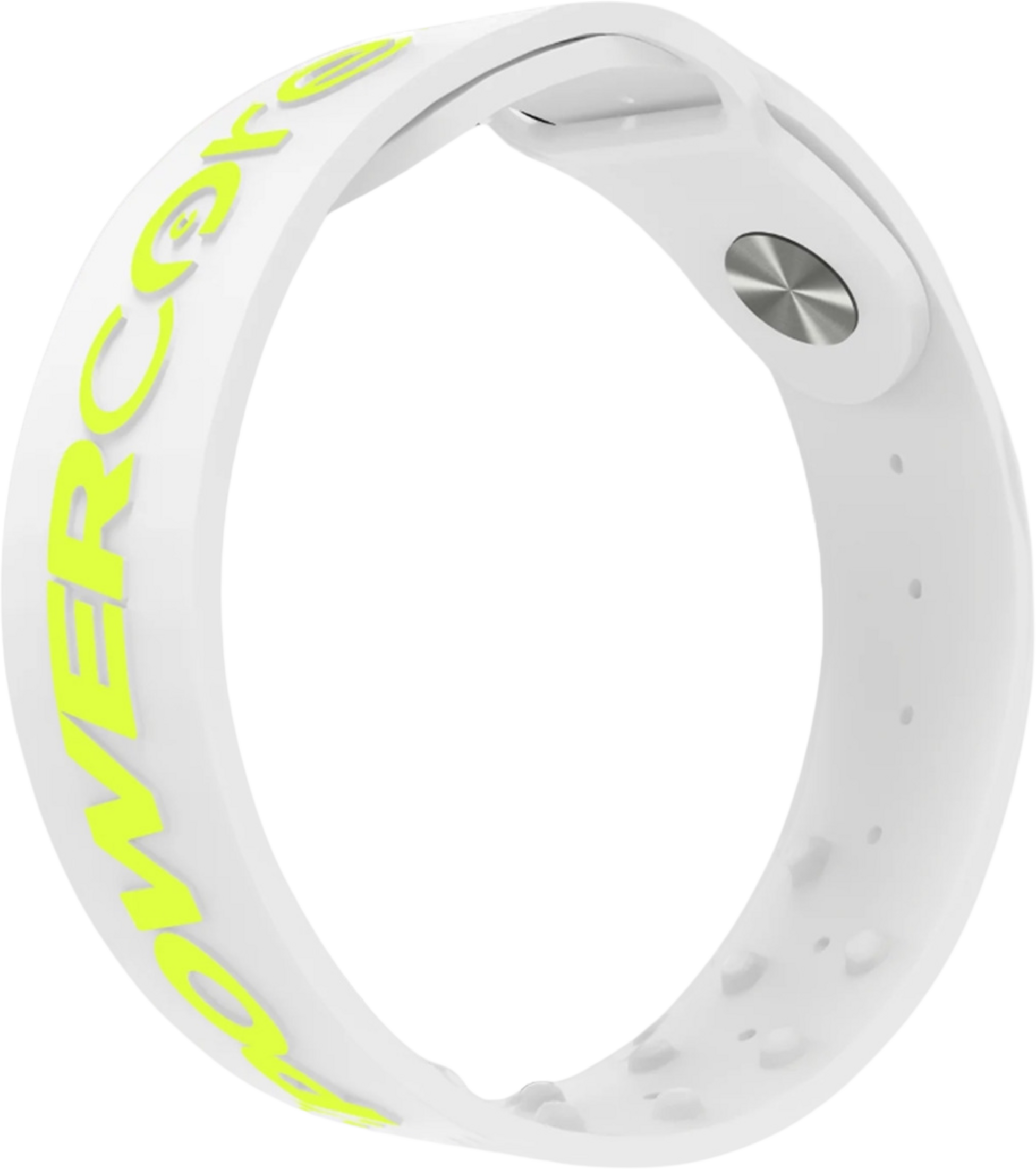 B2X, Sports Performance Wristband - White/neon, M/l