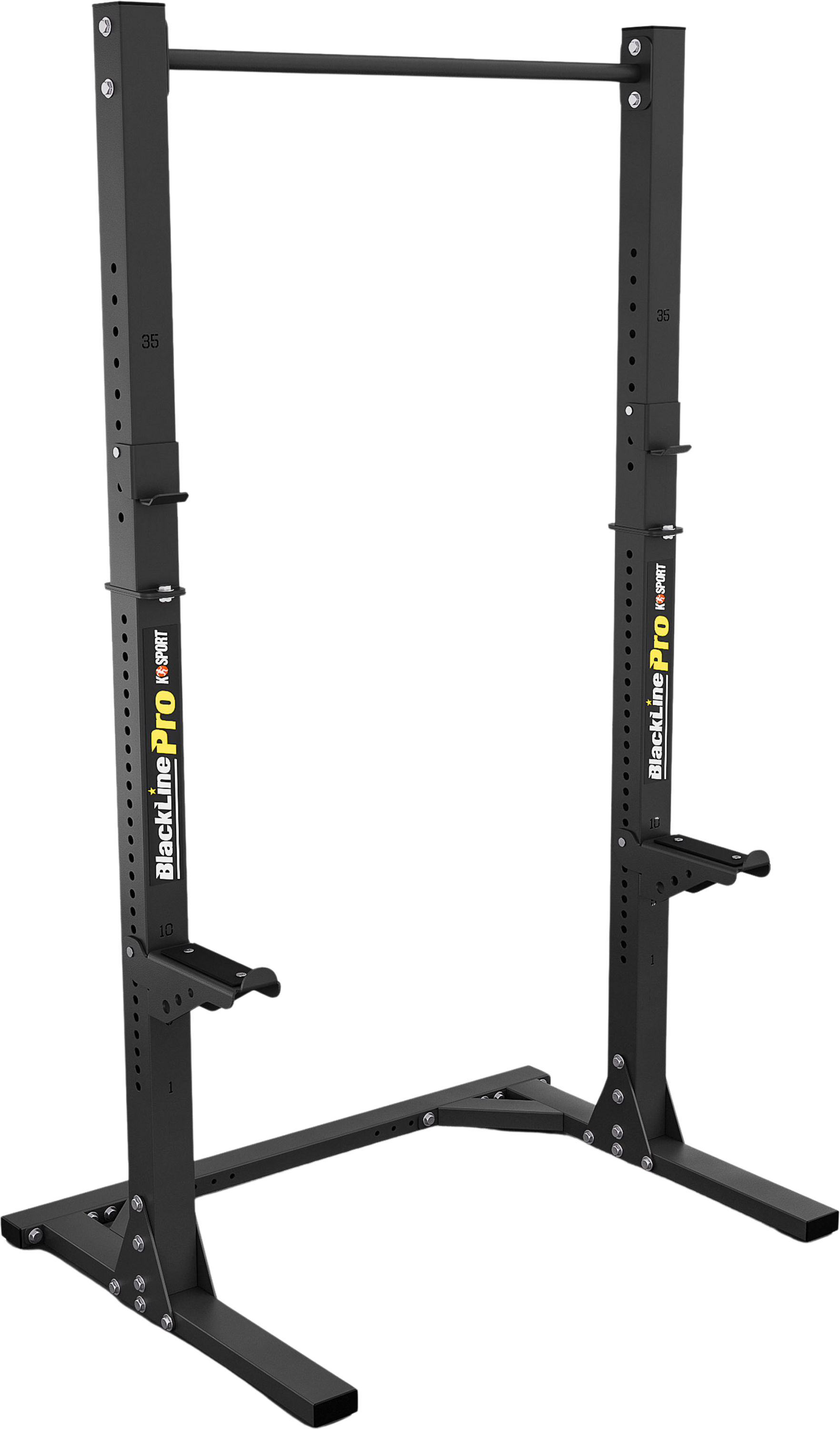 K-SPORT, Squat Rack Set Med Justerbar Viktb&auml;nk