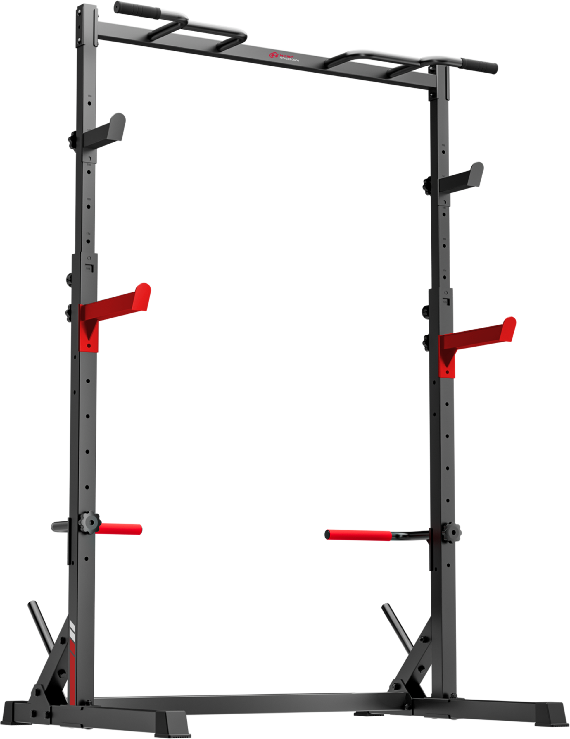 HOMEFITNESSCODE, Squat Rack With Pull Up Bar Power Rack 300kg Home Gym