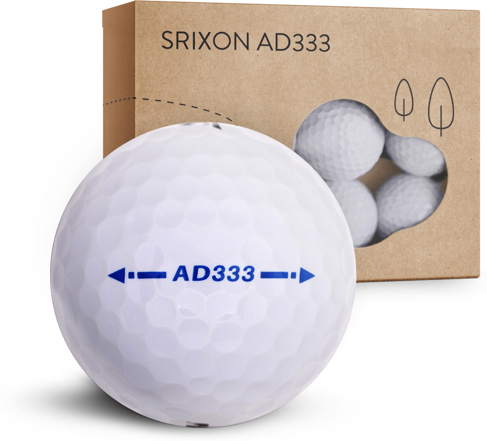 OUT OF BOUNDS, Srixon Ad333  12-pack