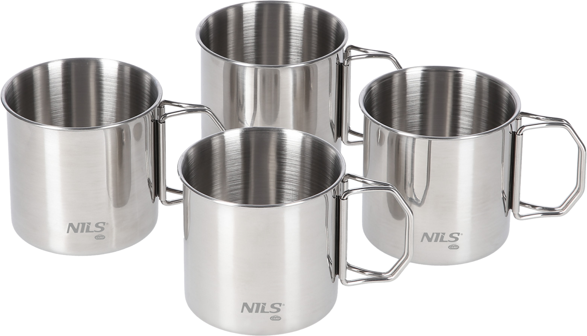 NORTHIX, Stainless Steel 4-cup Set