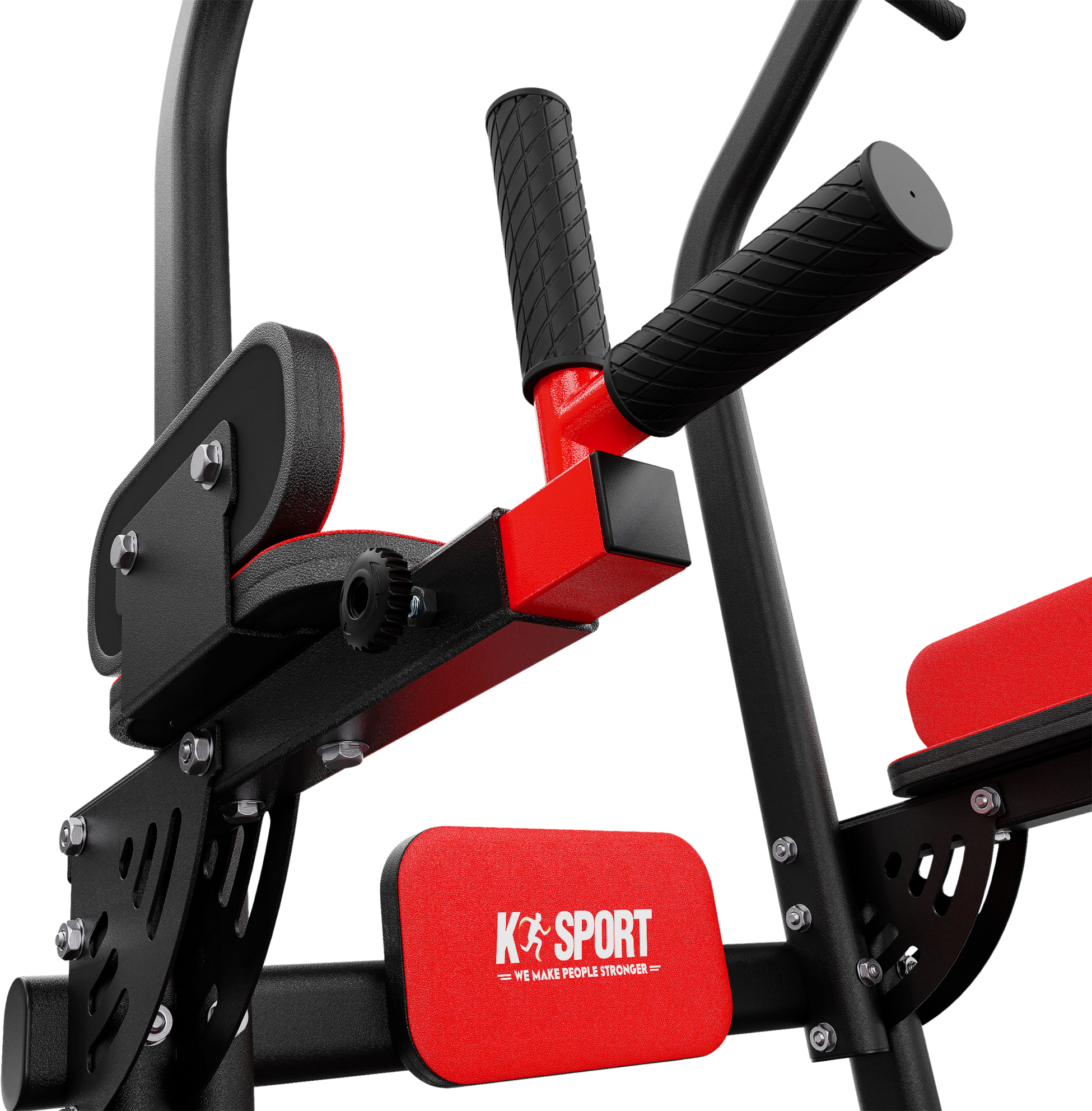 K-SPORT, Stationär Träningsstång+träningsstång För Pull-up-övningar